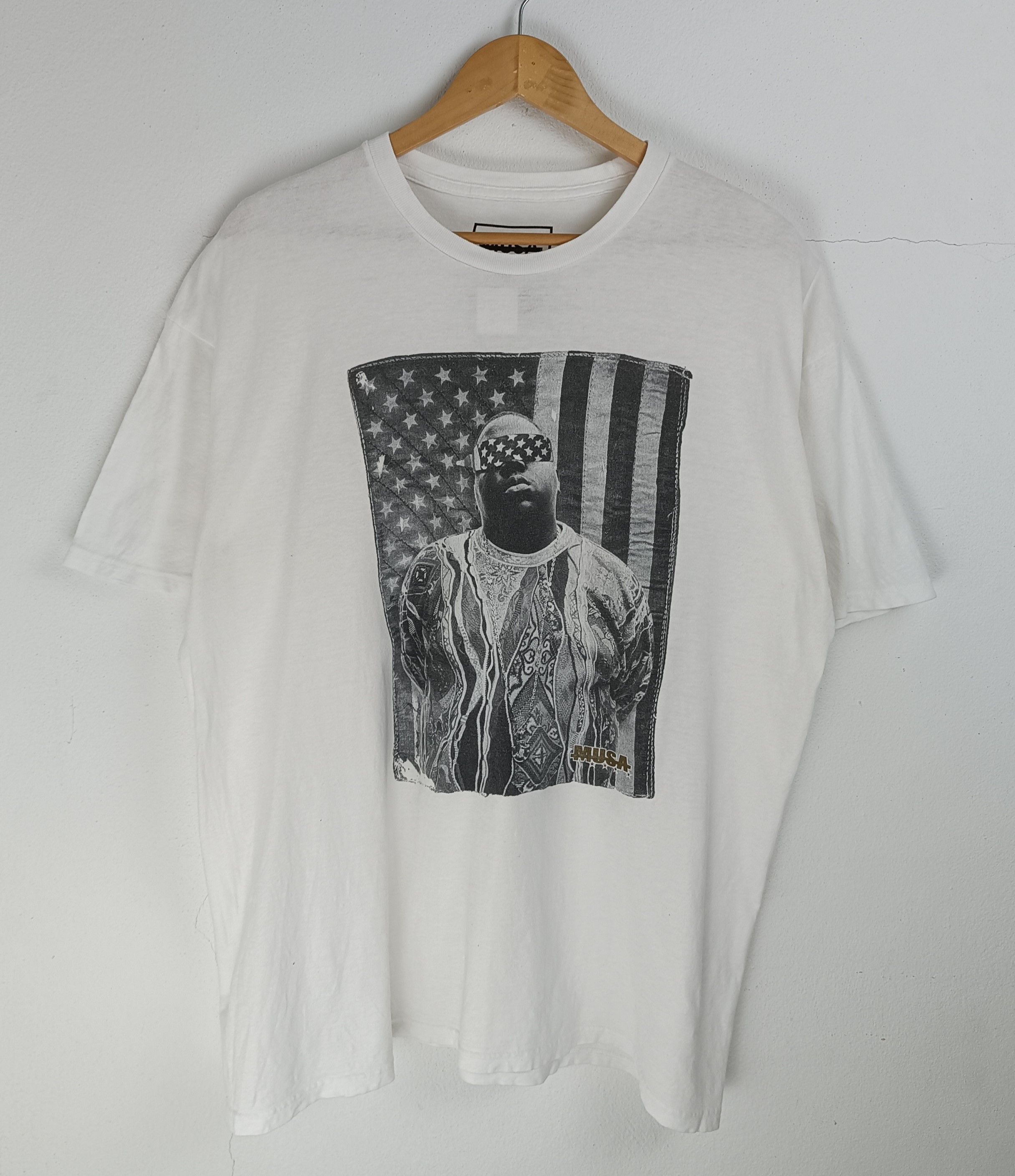 Rap Tees VINTAGE THE NOTORIOUS BIG BIGGIE TEE TUPAC 50 CENT Size US XL / EU 56 / 4 - 3 Thumbnail