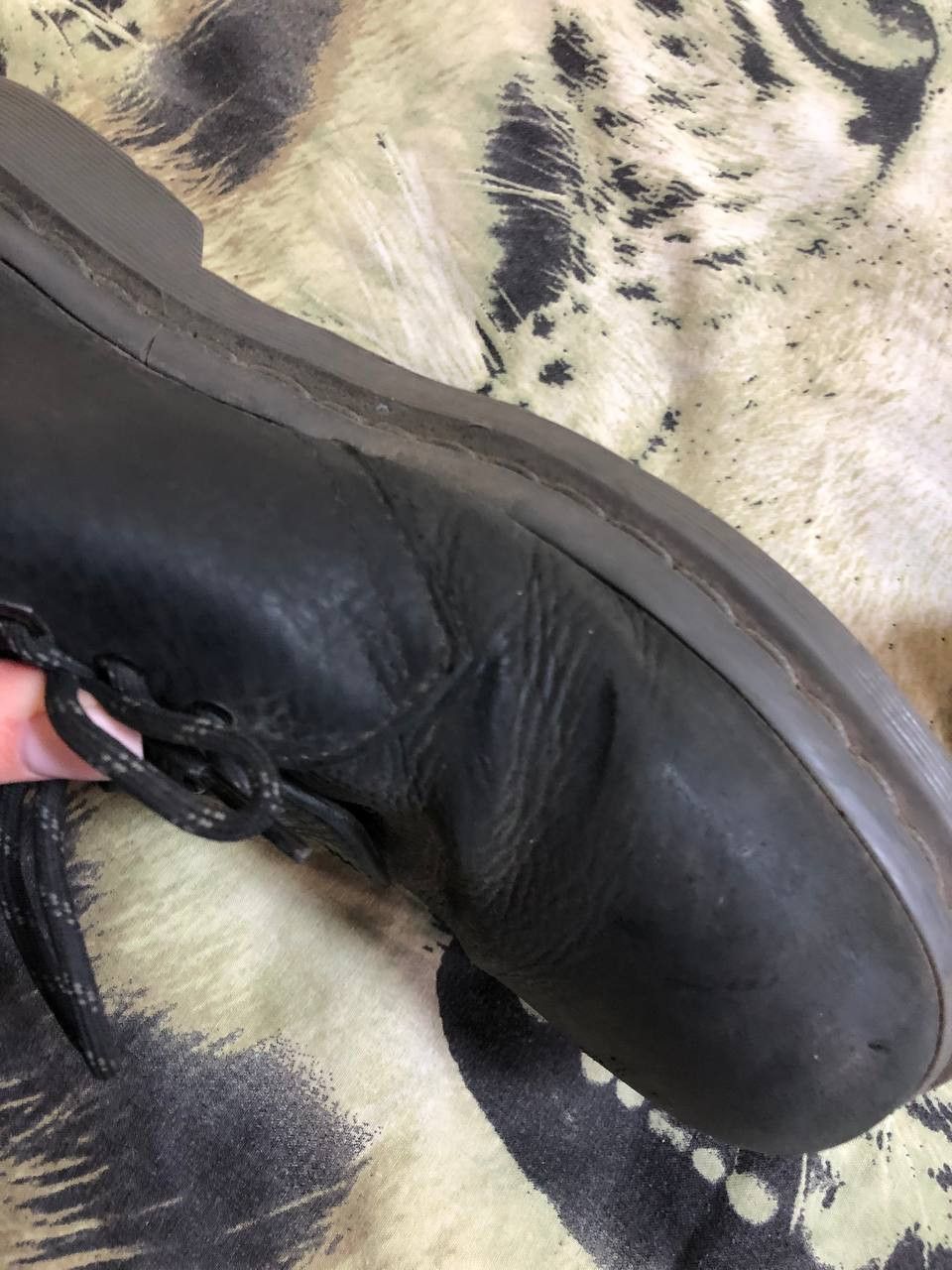 Dr. Martens Rare Vintage Dr Martens Air-Wair 1461 Black Leather Shoes Size US 8.5 / EU 41-42 - 12 Thumbnail
