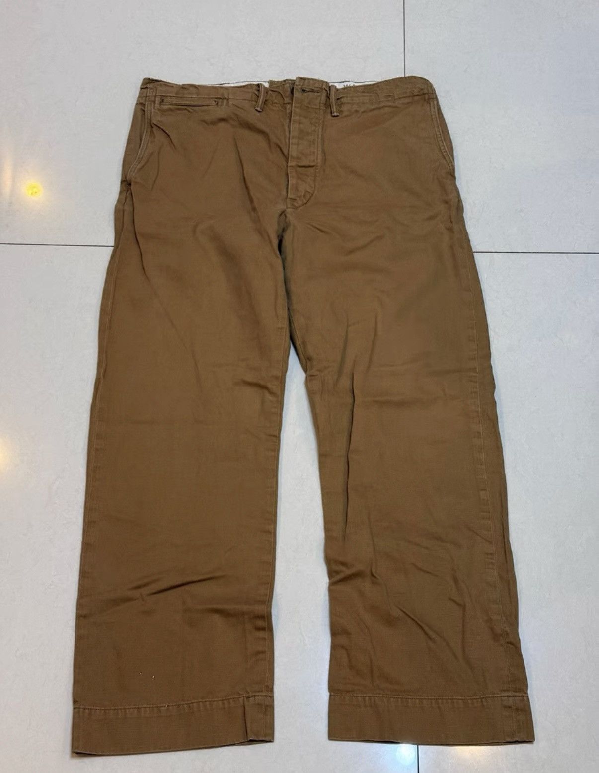 Doublet Double RL RRL Loose Straight-Leg Casual Trousers Size US 34 / EU 50 - 2 Thumbnail