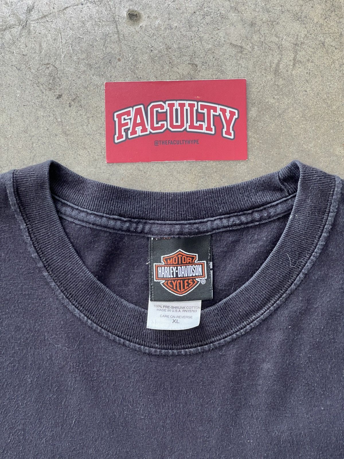 Harley Davidson Vintage 2003 Harley Davidson Kona Hawaii Motorcycle Tee XL Size US XL / EU 56 / 4 - 3 Thumbnail