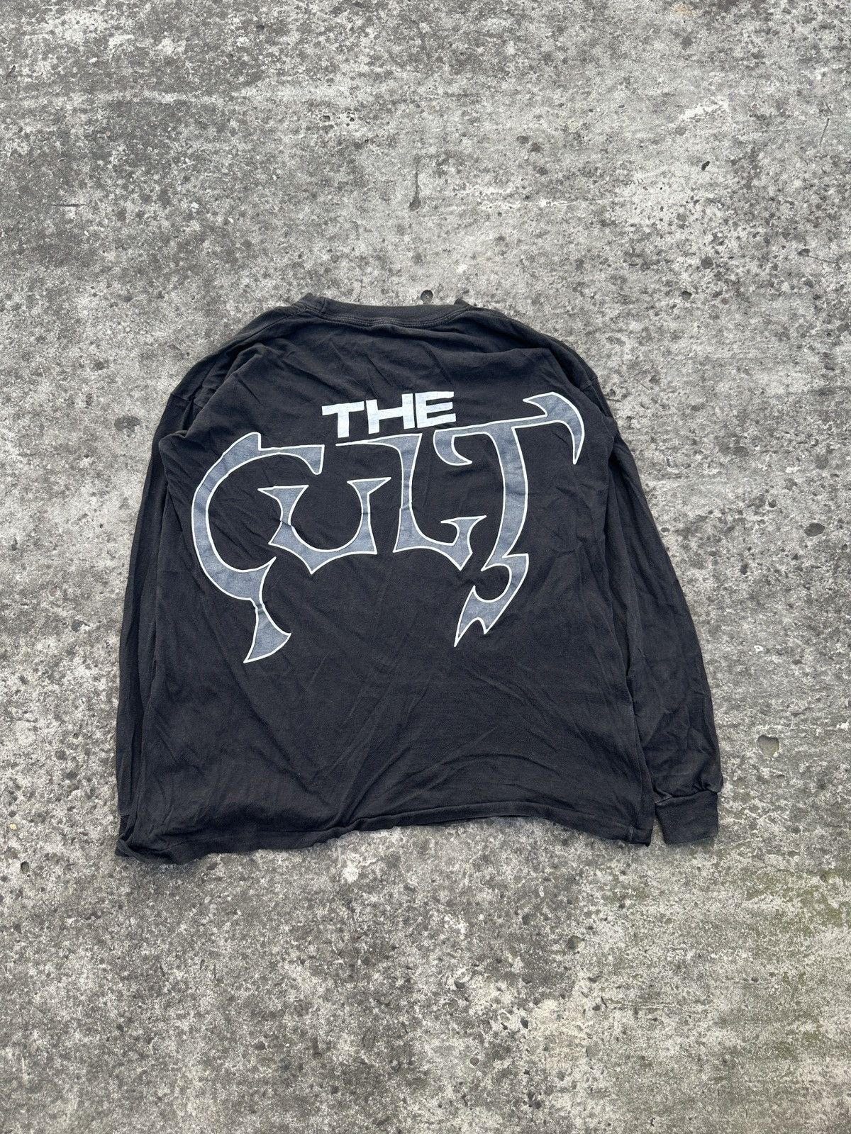 Band Tees Vintage The Cult Logo Long Sleeve 90s Rock Very Rare XL Band Size US XL / EU 56 / 4 - 6 Thumbnail