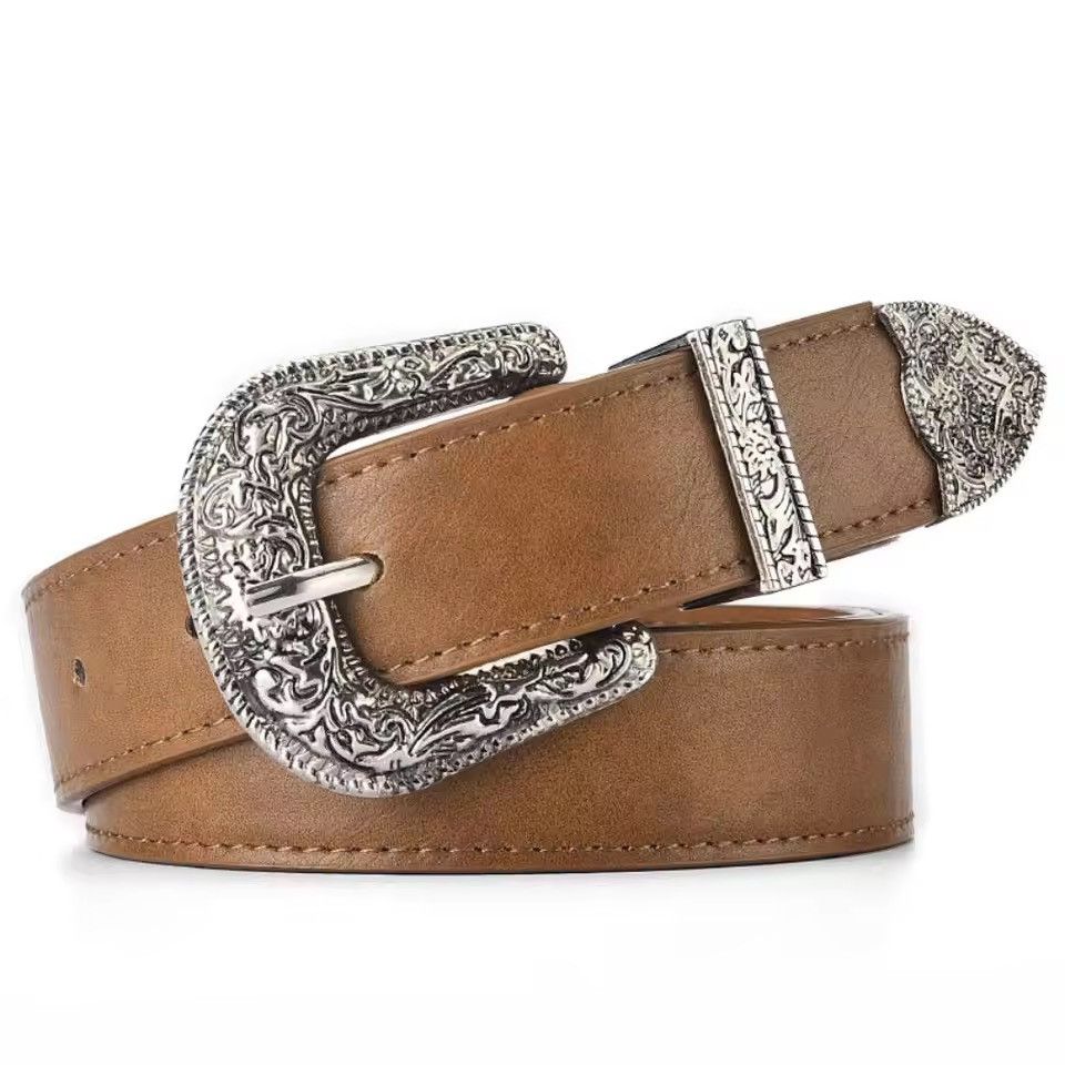 Japanese Brand Y2K Buckle Belt Size 32 - 4 Thumbnail