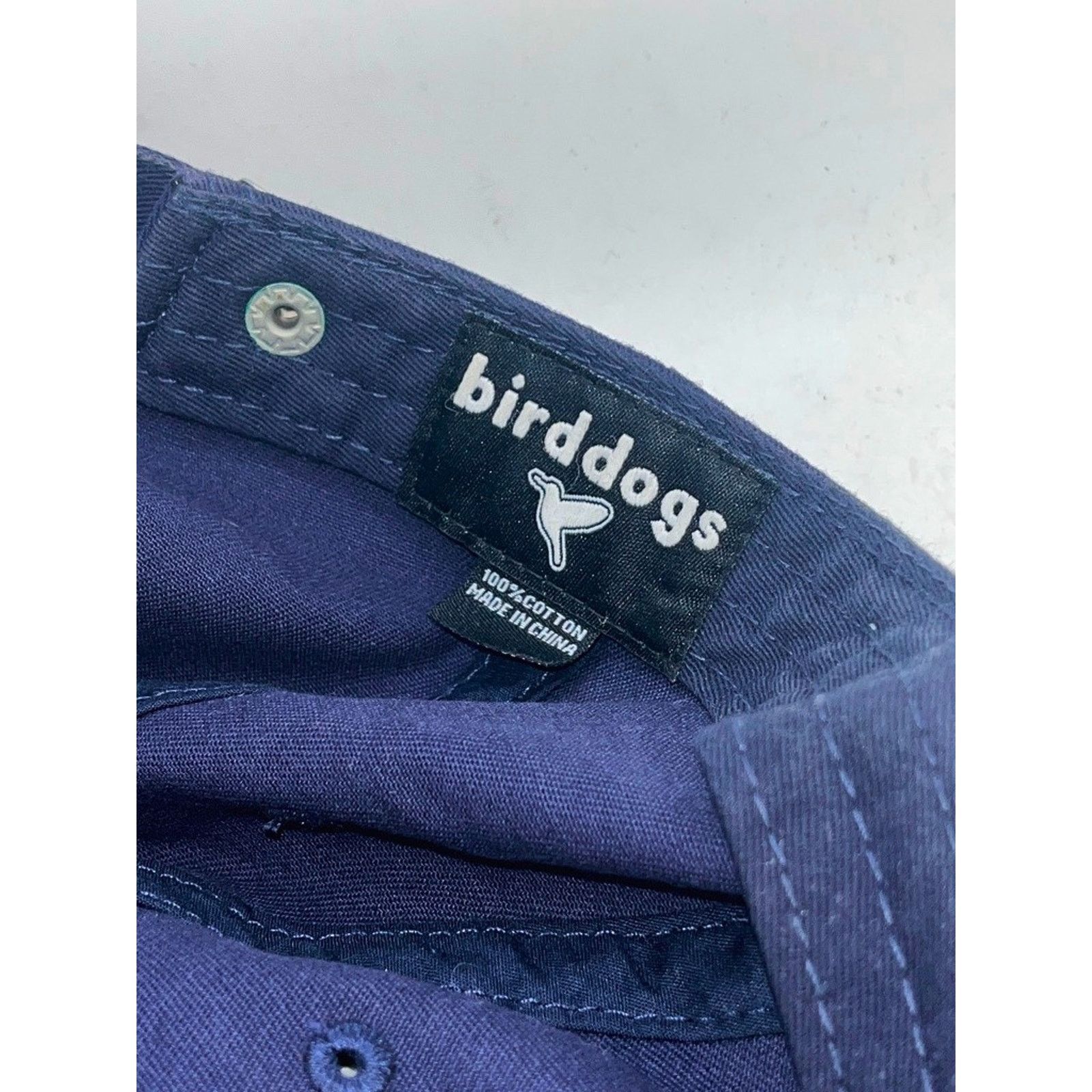 Birddogs Birddogs Hat Blue Free The Bird Strapback Adjustable Dad Cap Size ONE SIZE - 7 Thumbnail