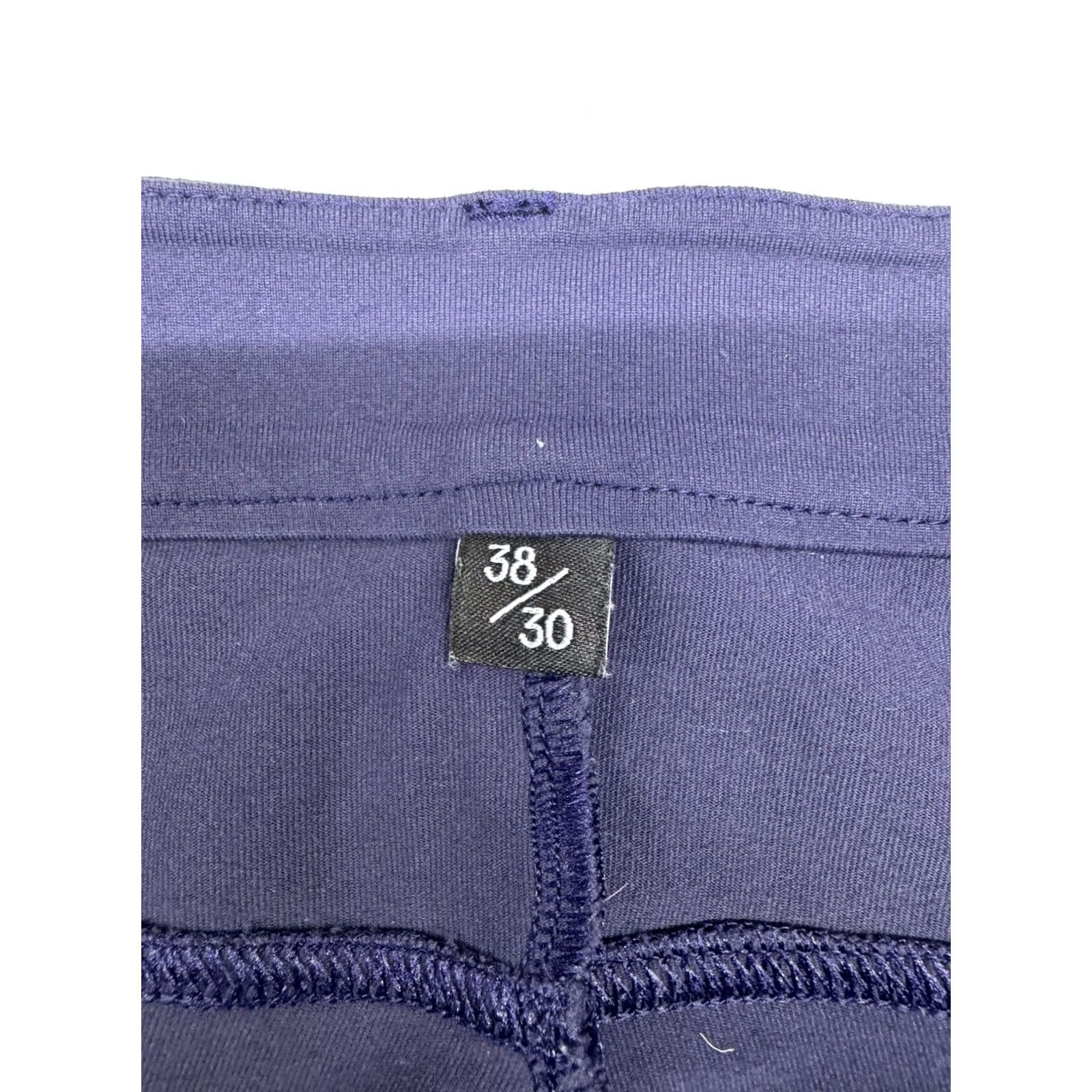 Vintage Public Rec Game Changer Chino Pants Navy Blue 38x30 Men's Regular Size 38 Inseam 30 Flat Front Tapered 5 Pocket Nylon Spandex Size US 38 / EU 54 - 3 Thumbnail