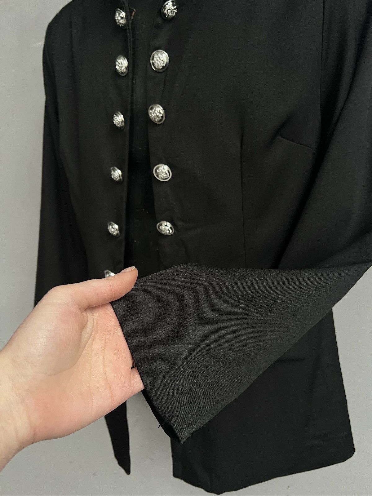 Le Grande Bleu (L.G.B.) Hussar Napoleon jacket black opium hysteric glamour style Size US M / EU 48-50 / 2 - 5 Thumbnail