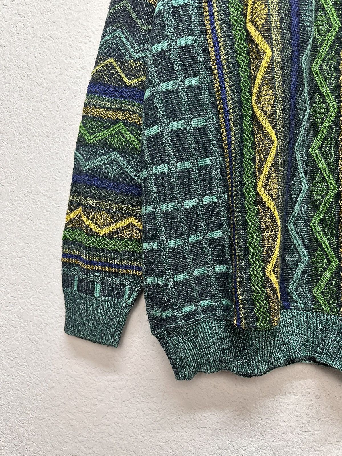 Carlo Colucci Vintage Multicolour Carlo Colucci Knit Sweater Coogi Canada Size US L / EU 52-54 / 3 - 4 Thumbnail