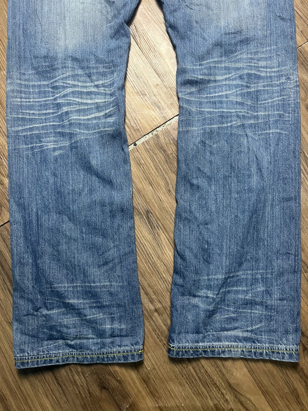 Gotcha GOTCHA Vintage Surfwear Denim Jeans Wide Leg Blue XXL (42) Size US 39 - 13 Thumbnail