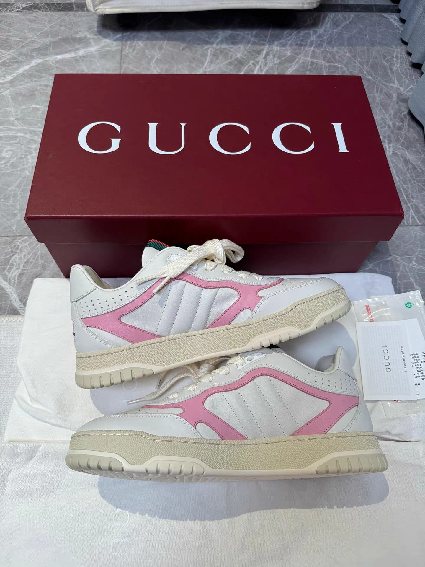 Gucci Gucci Reweb Colorblock Sneakers K6 Size US 9 / IT 39 - 8 Thumbnail