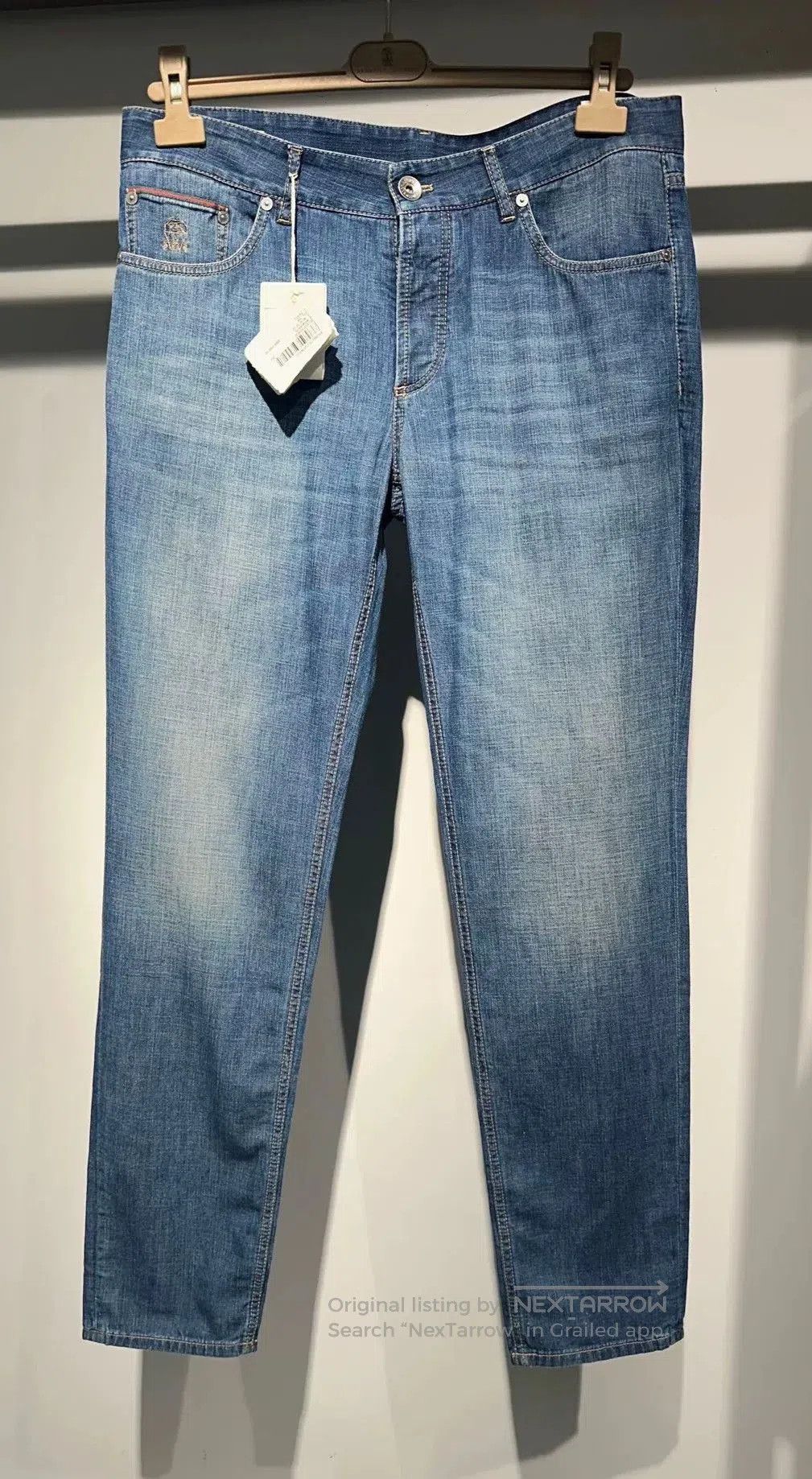Brunello Cucinelli Brunello Cucinelli Men's Denim Jeans. Size US 32 / EU 48 - 1 Thumbnail