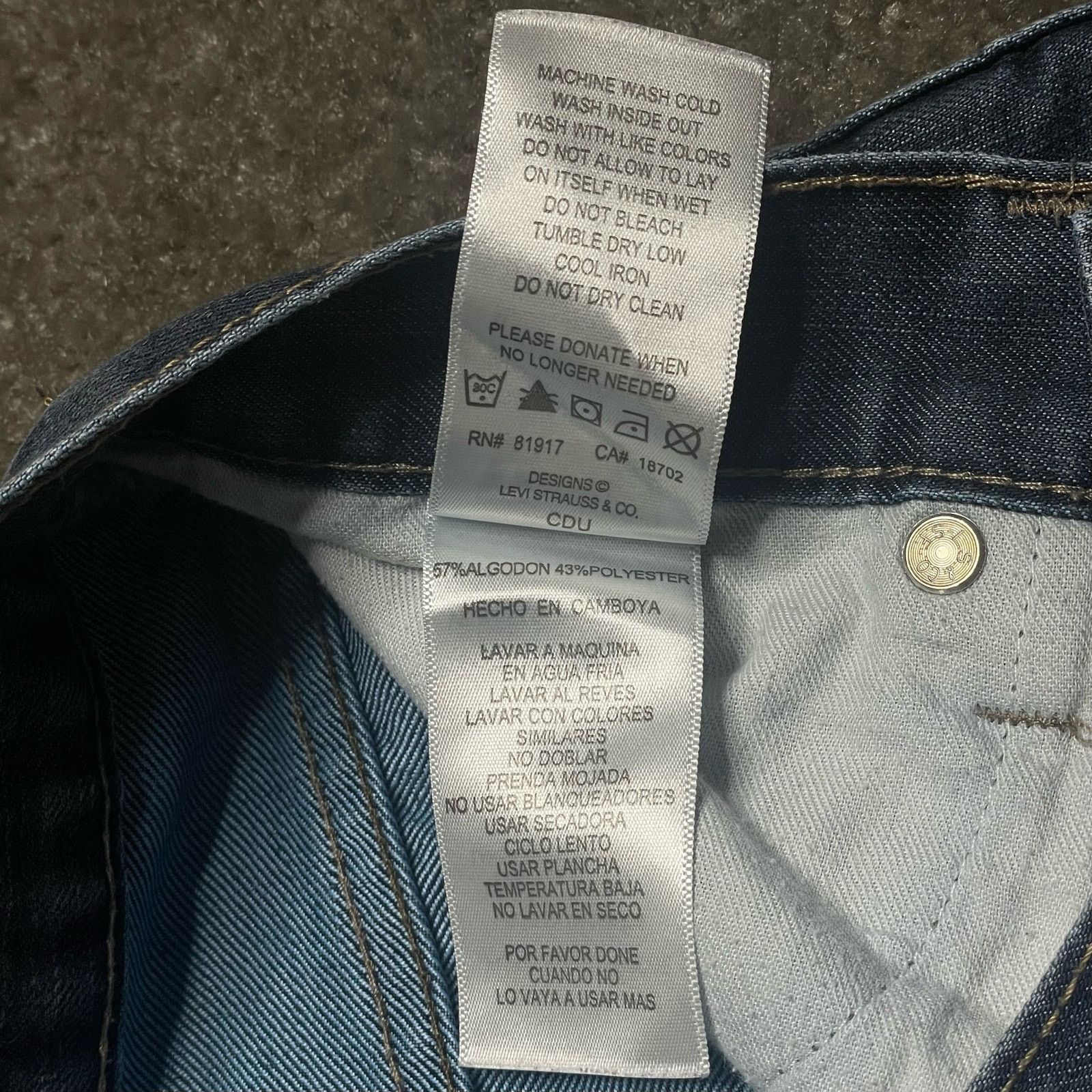 Levi's Levi's 511 Slim Jeans Size 34" / US 12 / IT 48 - 8 Thumbnail