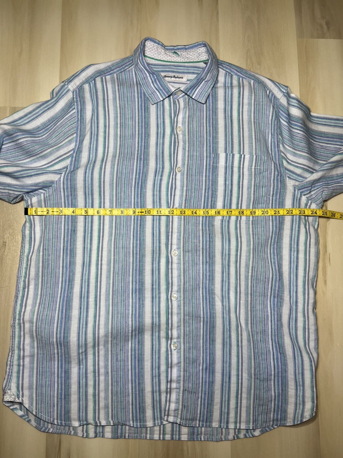 Tommy Bahama Tommy Bahama Shirt Men XL Linen Blend Button Up Long Sleeves Size US XL / EU 56 / 4 - 6 Thumbnail