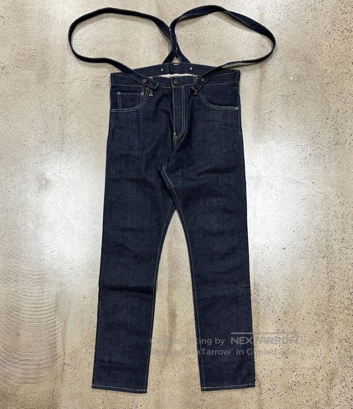 Visvim Visvim 19AW Traveller Braces Pants Unwashed. Size US 26 / EU 42 - 1 Thumbnail