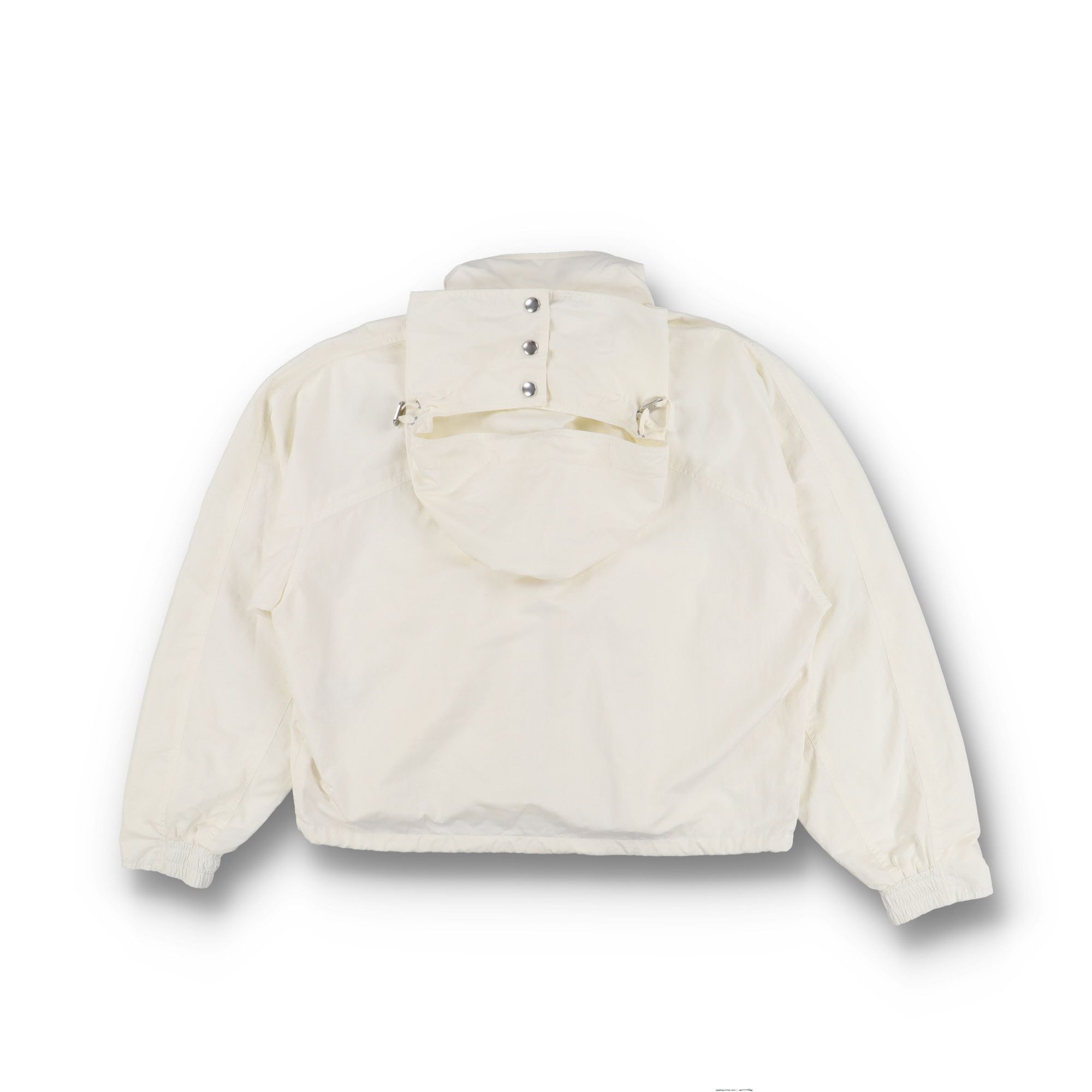 Bottega Veneta Chalk White Tech Nylon Blouson Size US M / EU 48-50 / 2 - 9 Thumbnail
