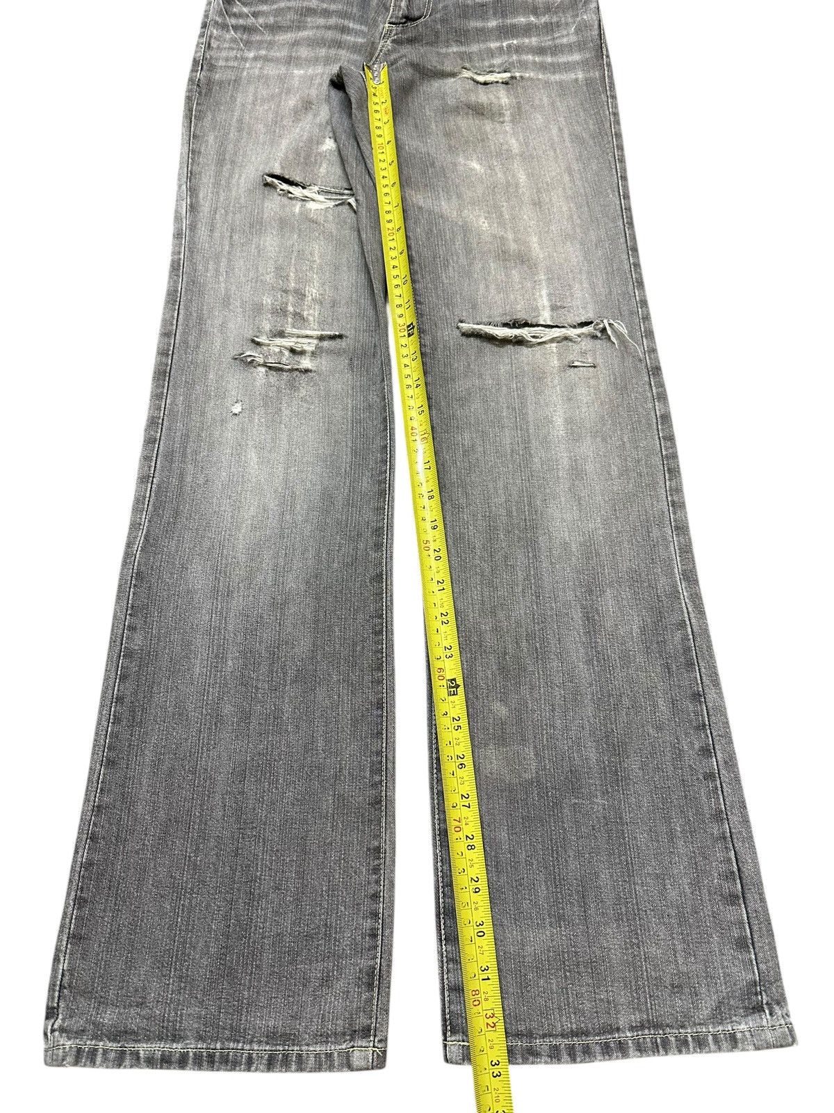 Japanese Brand Vintage Japanese Brand Faded Wash Distressed Style Jeans Size US 30 / EU 46 - 12 Thumbnail
