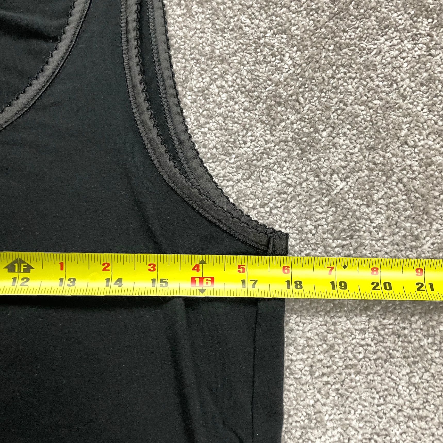 Vintage VINTAGE Chico's Women's Tank Top Shirt Adult Medium Black Cotton Modal Spandex Sleeveless Basic Size M / US 6-8 / IT 42-44 - 7 Thumbnail