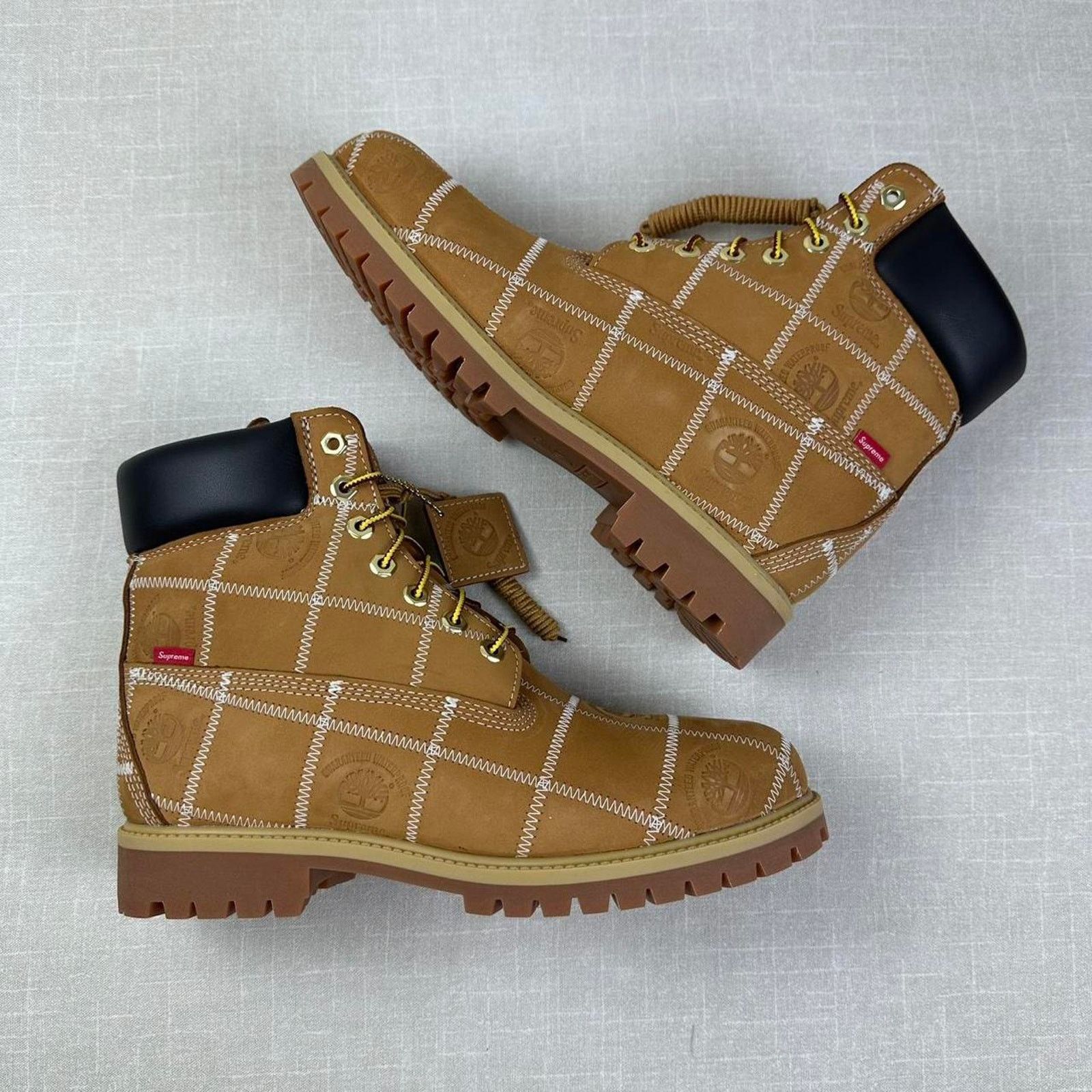 Supreme Timberland Supreme 6" Premium Waterproof Boot "Wheat" 11.5M Size US 11.5 / EU 44-45 - 2 Thumbnail