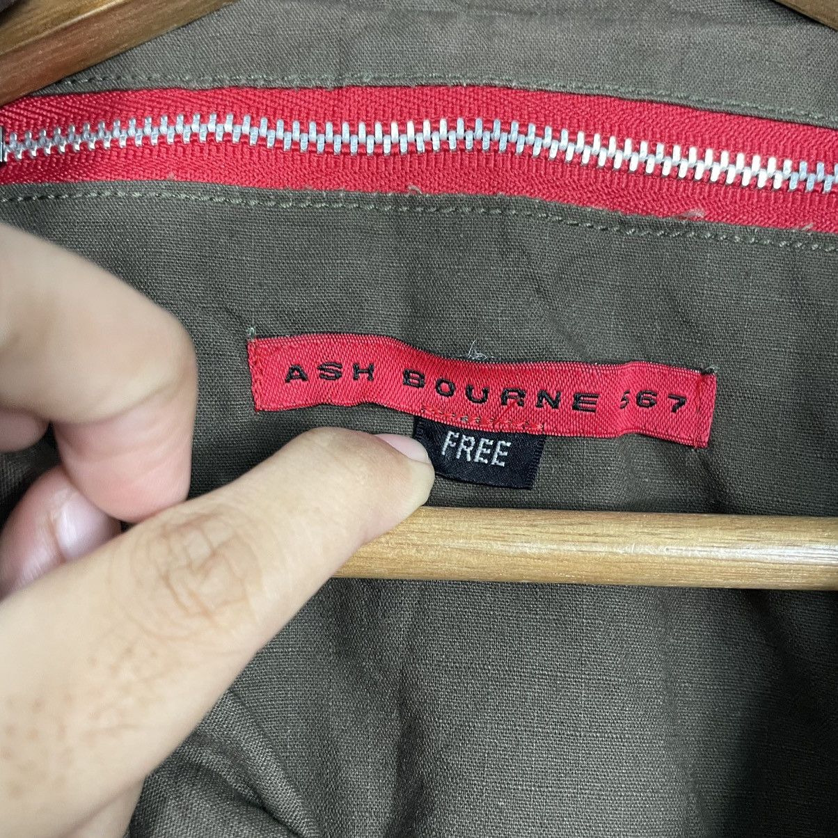 Japanese Brand Ash Bourne 567 Zipper Jacket Size US M / EU 48-50 / 2 - 16 Thumbnail