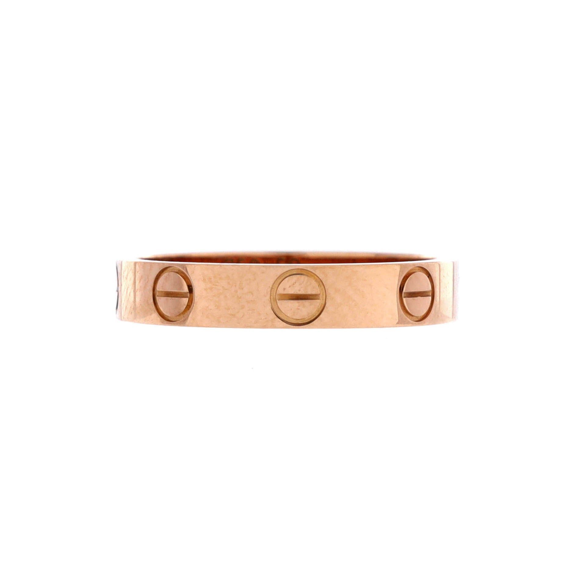 Cartier Love Wedding Band Ring Size ONE SIZE - 1 Thumbnail