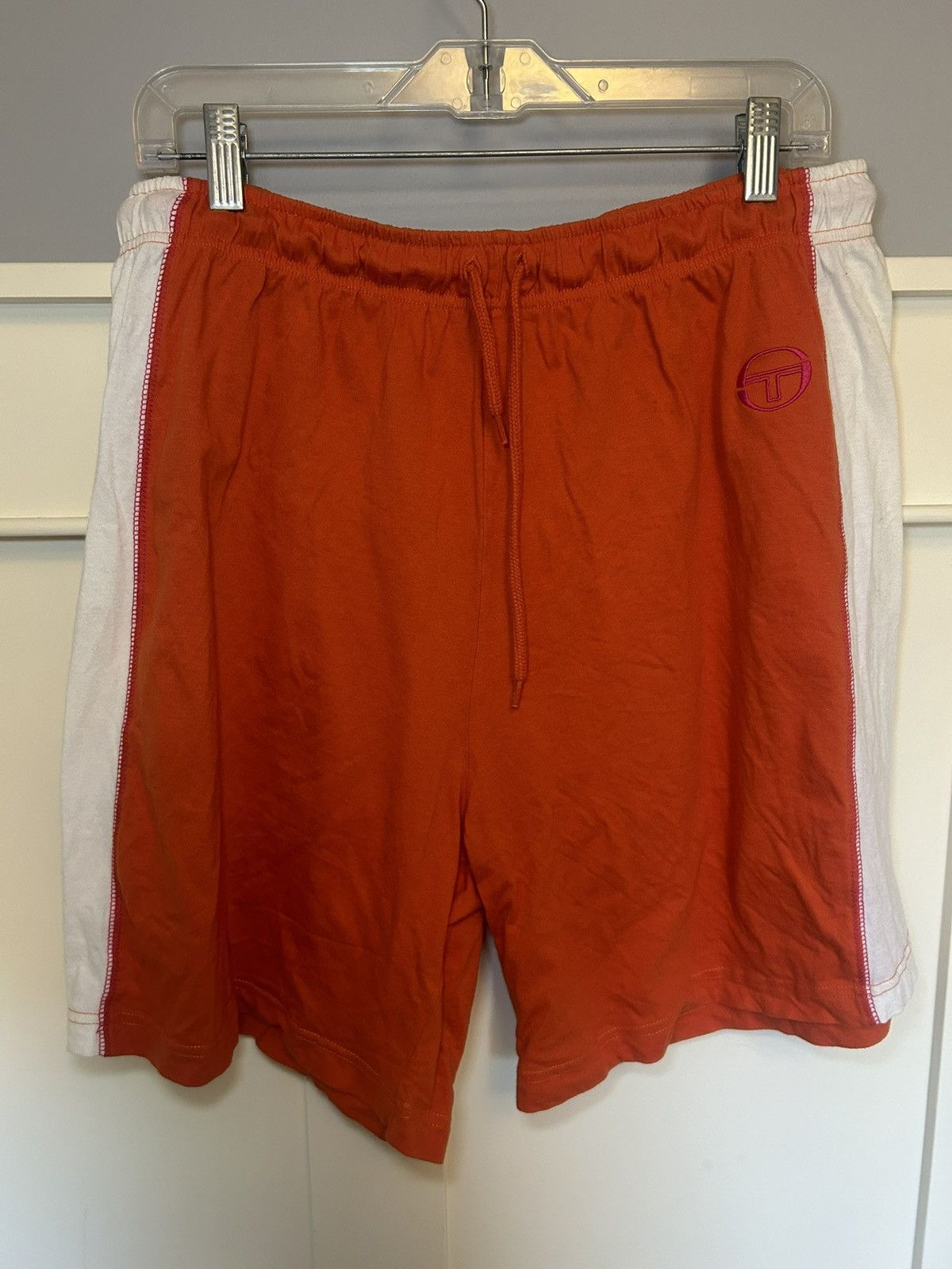 Sergio Tacchini Sergio Tacchini light cotton lounge logo shorts Size US 32 / EU 48 - 1 Thumbnail