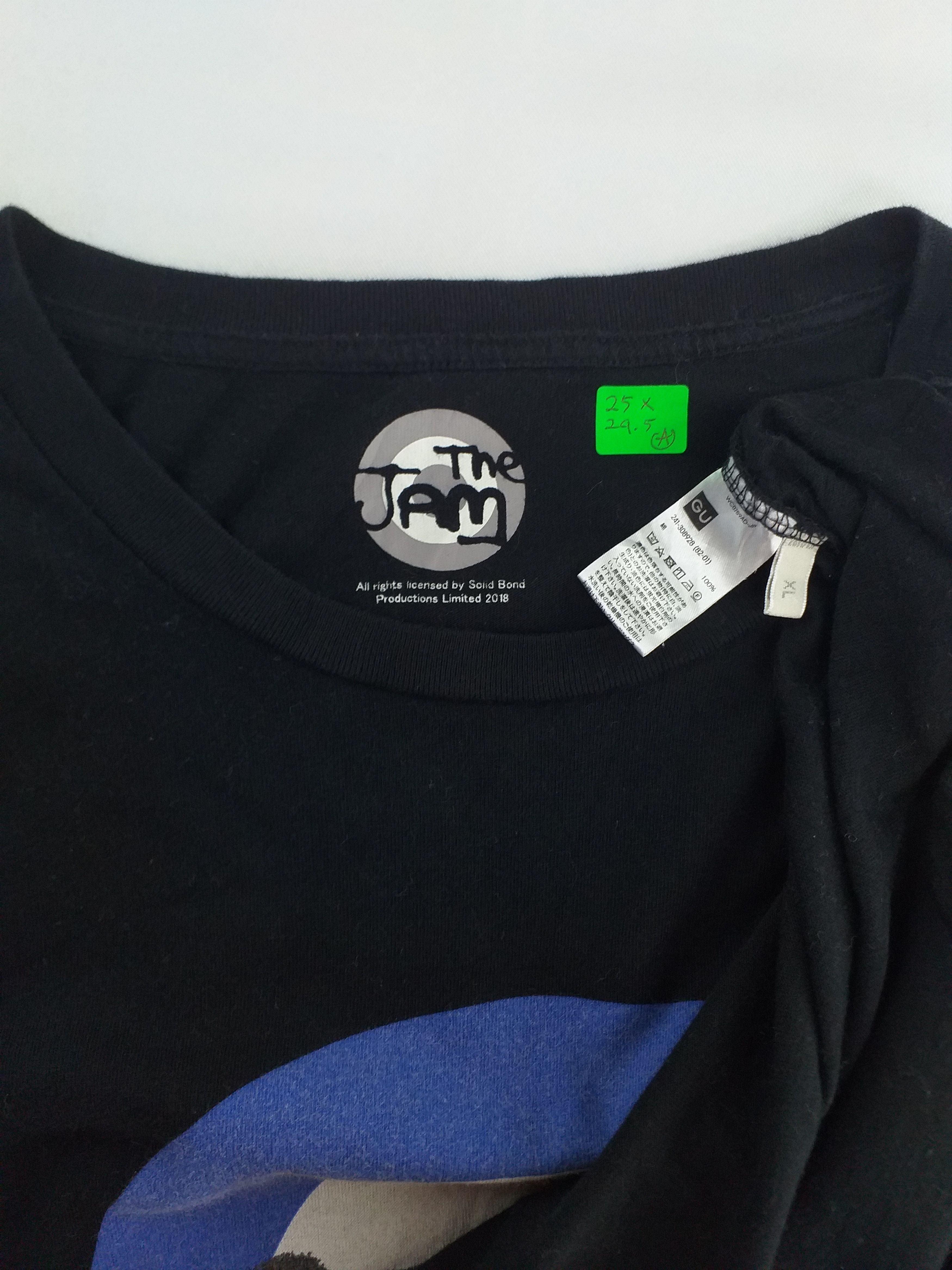Band Tees The Jam Xlarge T-Shirt -A025 Size US XL / EU 56 / 4 - 4 Thumbnail