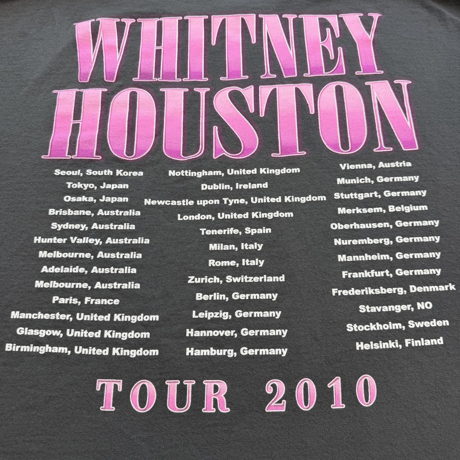 Other Whitney Houston Tour 2010 Graphic T Shirt 2XL Oversized Size US XXL / EU 58 / 5 - 5 Thumbnail