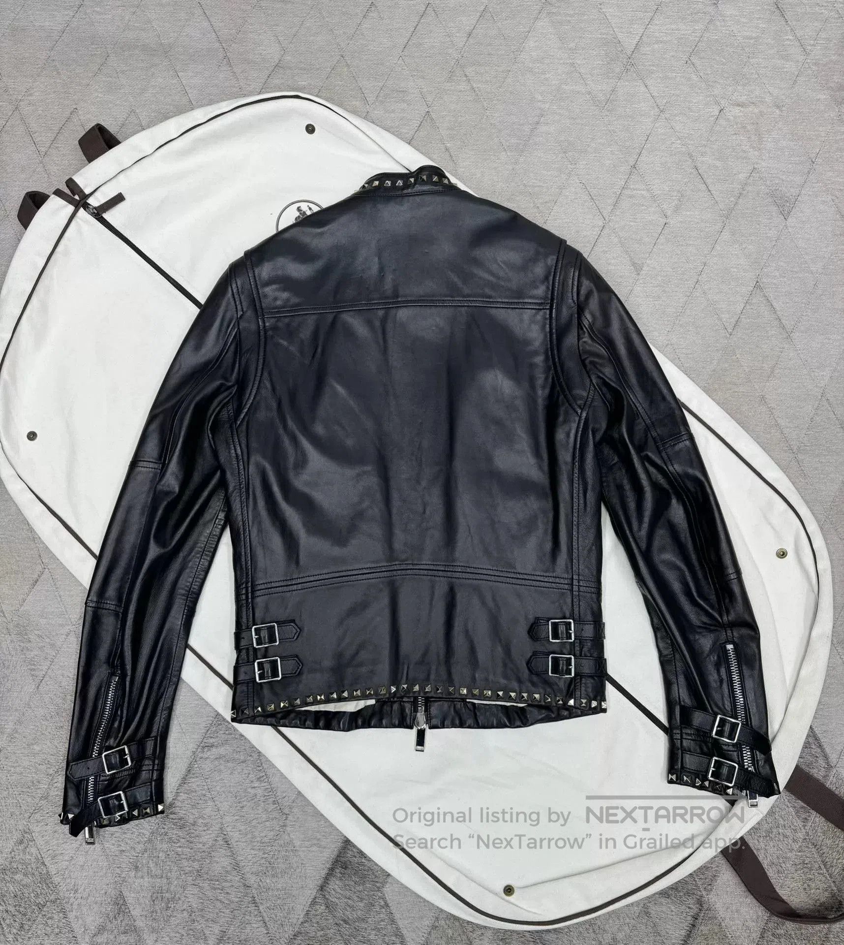 Valentino Valentino Classic Studded Leather Jacket. Size US S / EU 44-46 / 1 - 2 Thumbnail