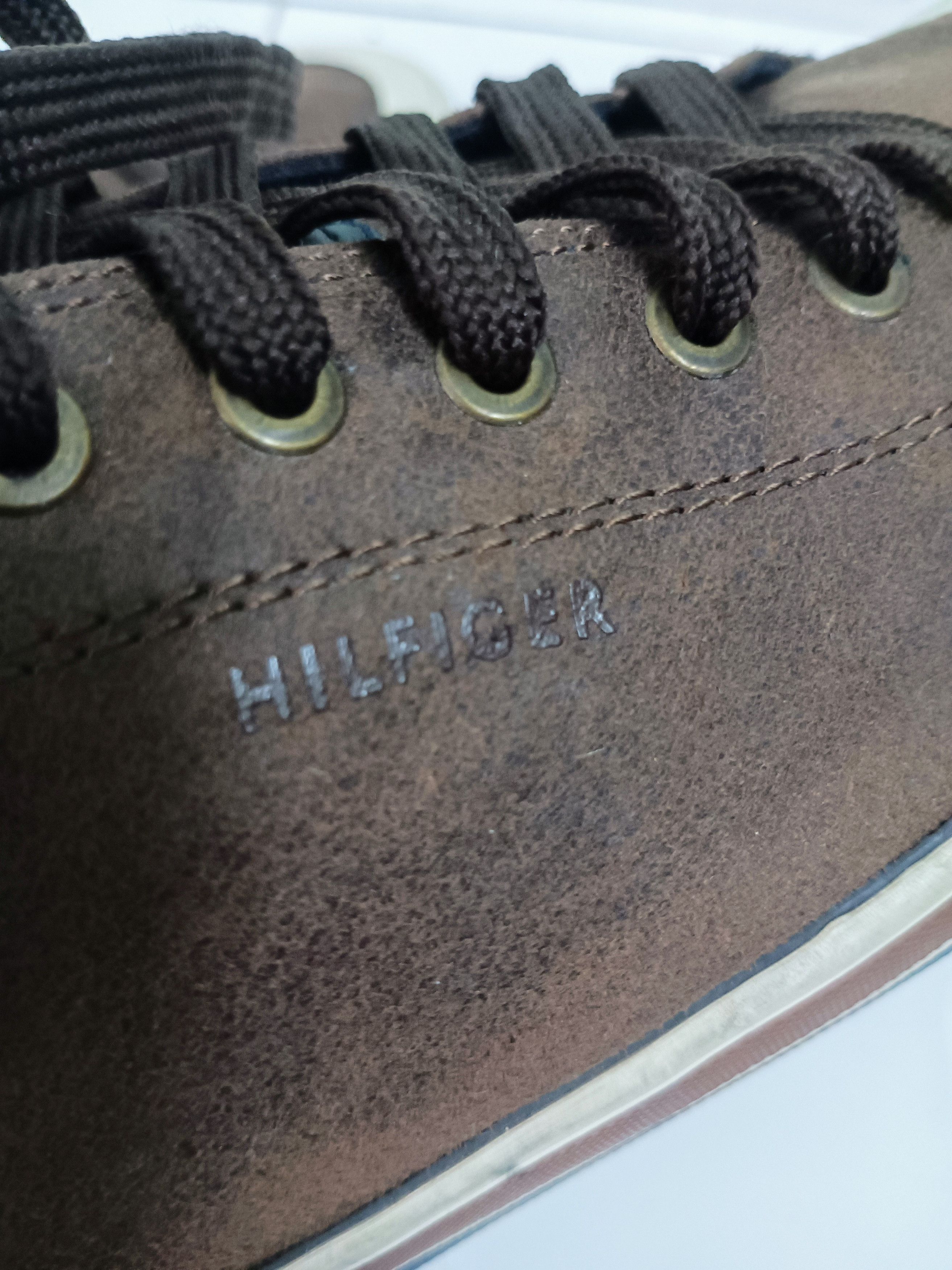 Tommy Hilfiger Tommy Hilfiger Men’s Reno2 Sneaker Canvas Brown Shoe Size US 11 / EU 44 - 9 Thumbnail