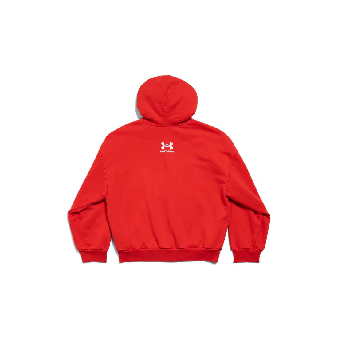 Balenciaga × Under Armour o1w1db10425 Under Armour® Zip-Up Hoodie Regular Fit in Red Size S / US 4 / IT 40 - 6 Thumbnail