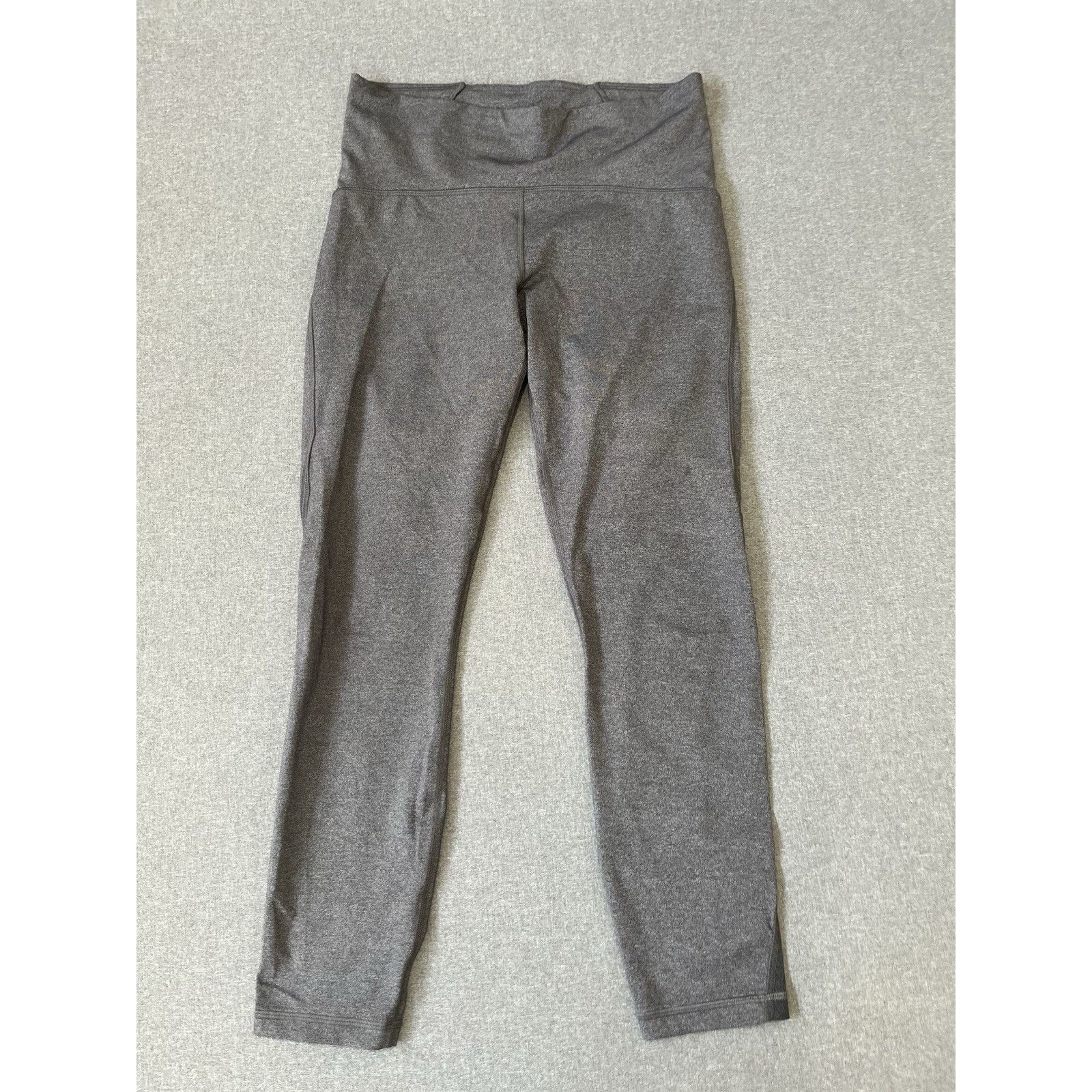 Lululemon Lululemon Train Times 7/8 Pant Leggings Heathered Size 10 Size 32" / US 10 / IT 46 - 2 Thumbnail