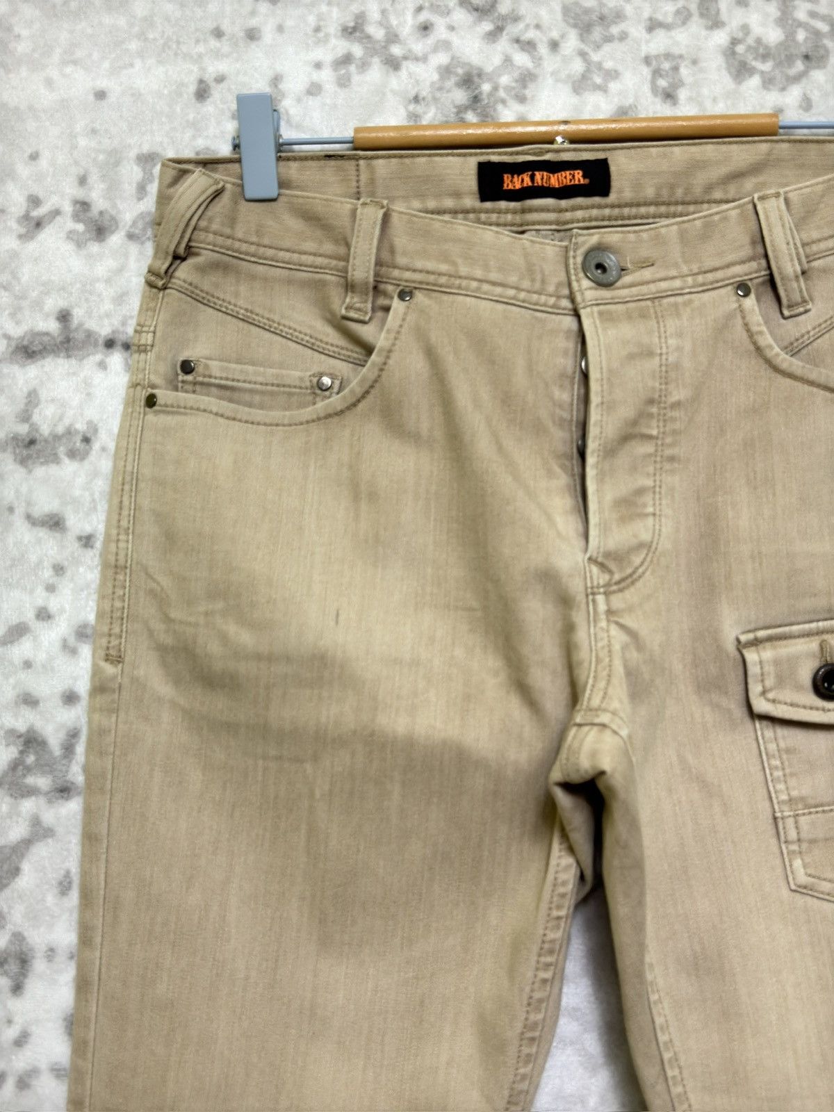Japanese Brand Vintage BACK NUMBER Zipper Bush Pants Size US 30 / EU 46 - 4 Thumbnail