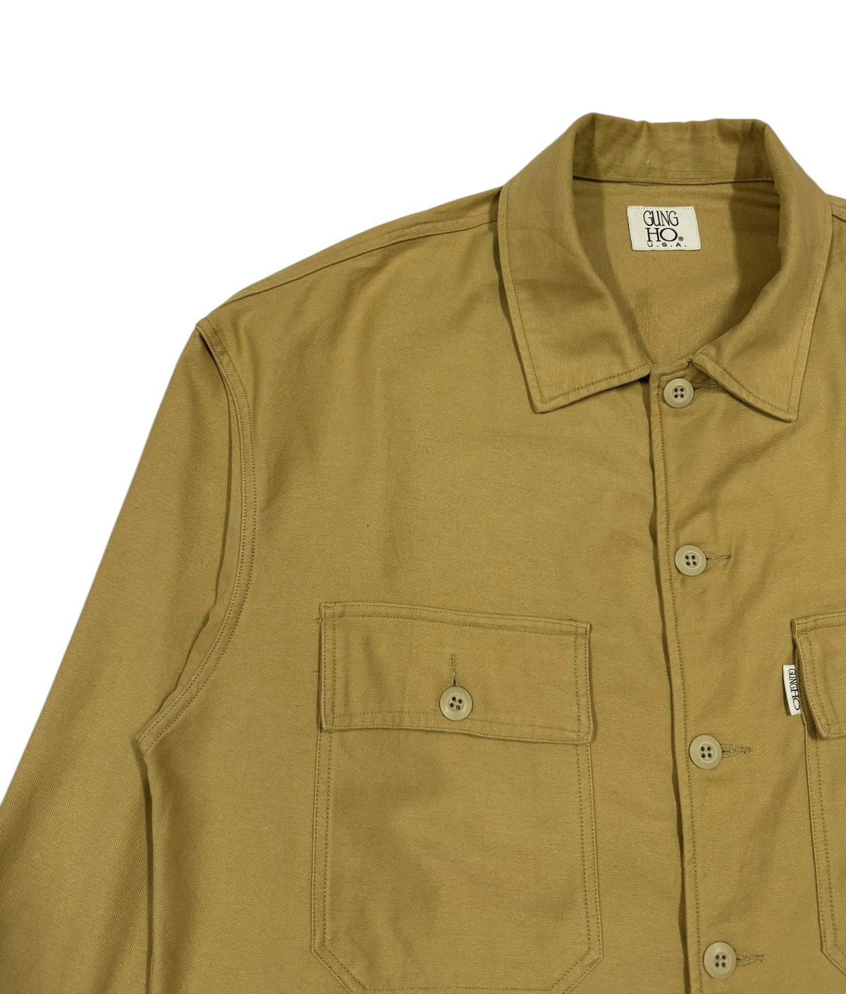 Mister Freedom × Toyo Enterprises Gung Ho Usa Cotton Chef Shirt jacket Size US M / EU 48-50 / 2 - 7 Thumbnail