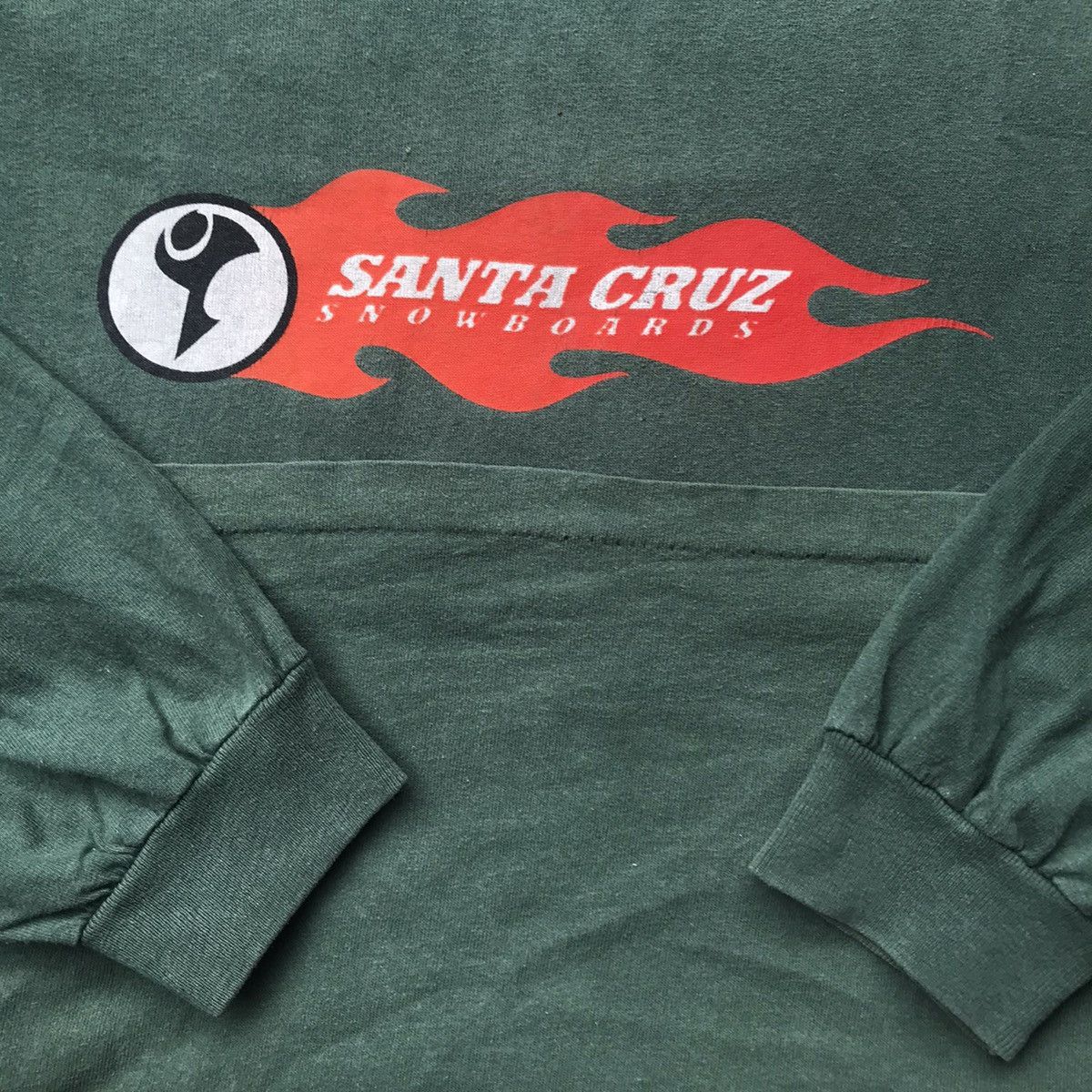 Santa Cruz Skateboards Vintage Santa Cruz Snowboards Skateboards Long Sleeve Tee Size US L / EU 52-54 / 3 - 8 Thumbnail