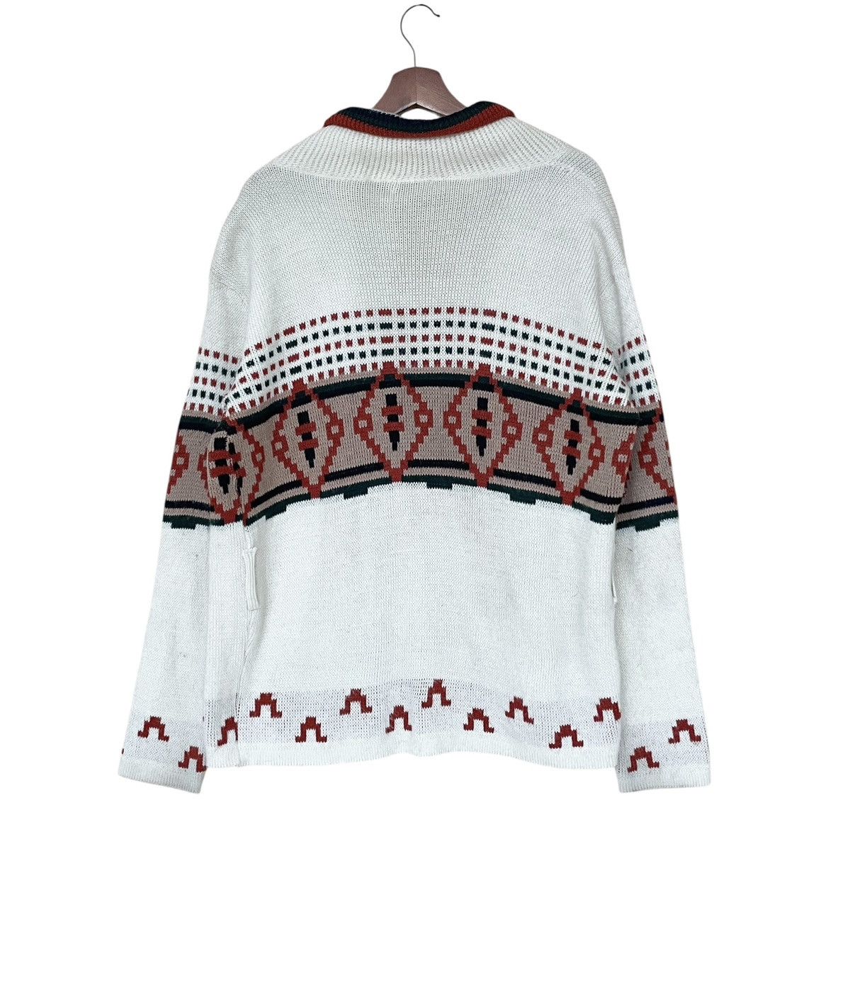 JCPenney × Vintage Vintage Brand Jc Penny Navajo Knitwear 1980s Size US M / EU 48-50 / 2 - 2 Thumbnail