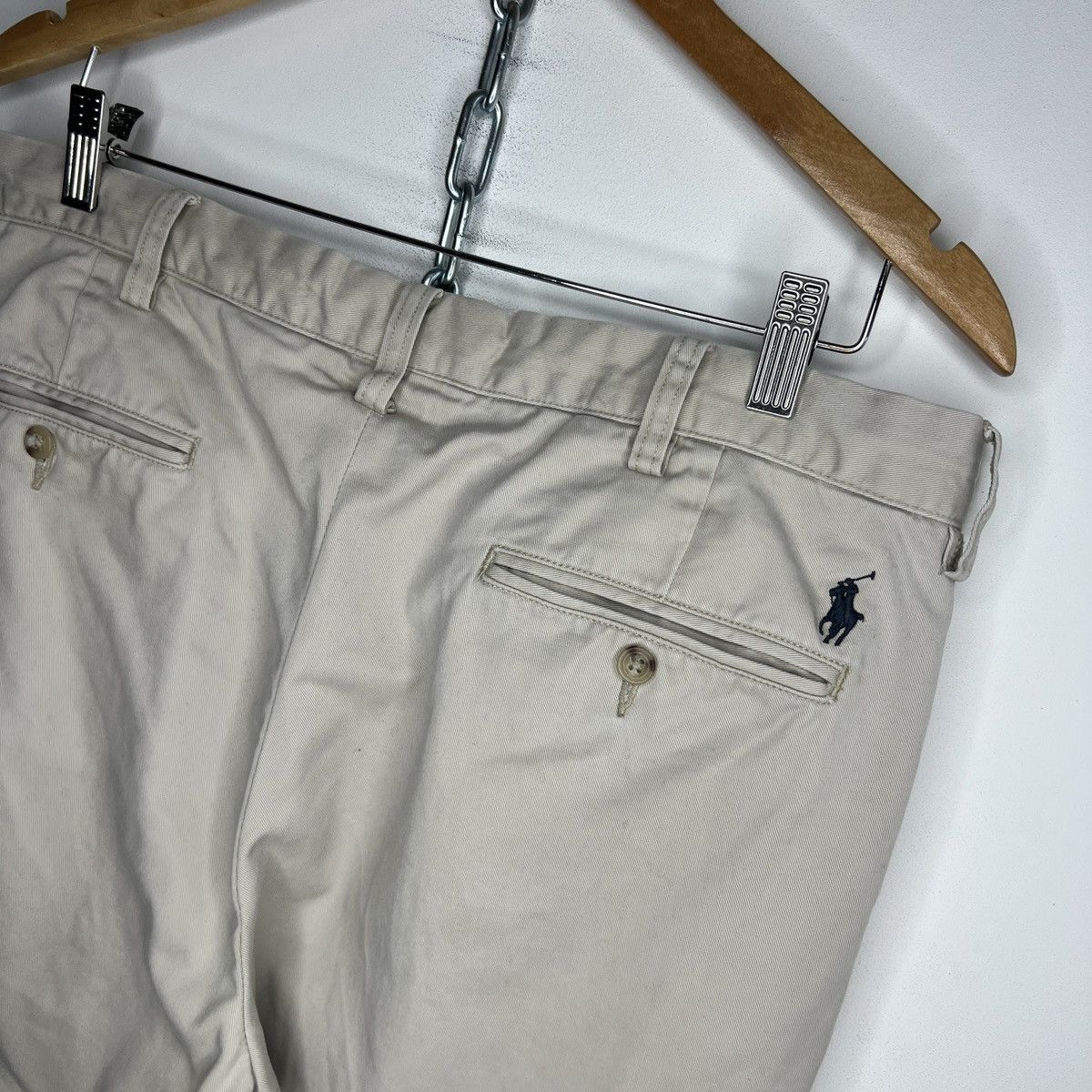 Polo Ralph Lauren × Vintage Vintage Polo Ralph Lauren Chino Casual Pants Size US 34 / EU 50 - 2 Thumbnail