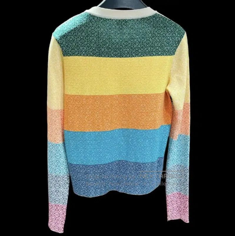Loewe Loewe Color Block Knit Long Sleeve Top . Size S / US 4 / IT 40 - 2 Thumbnail
