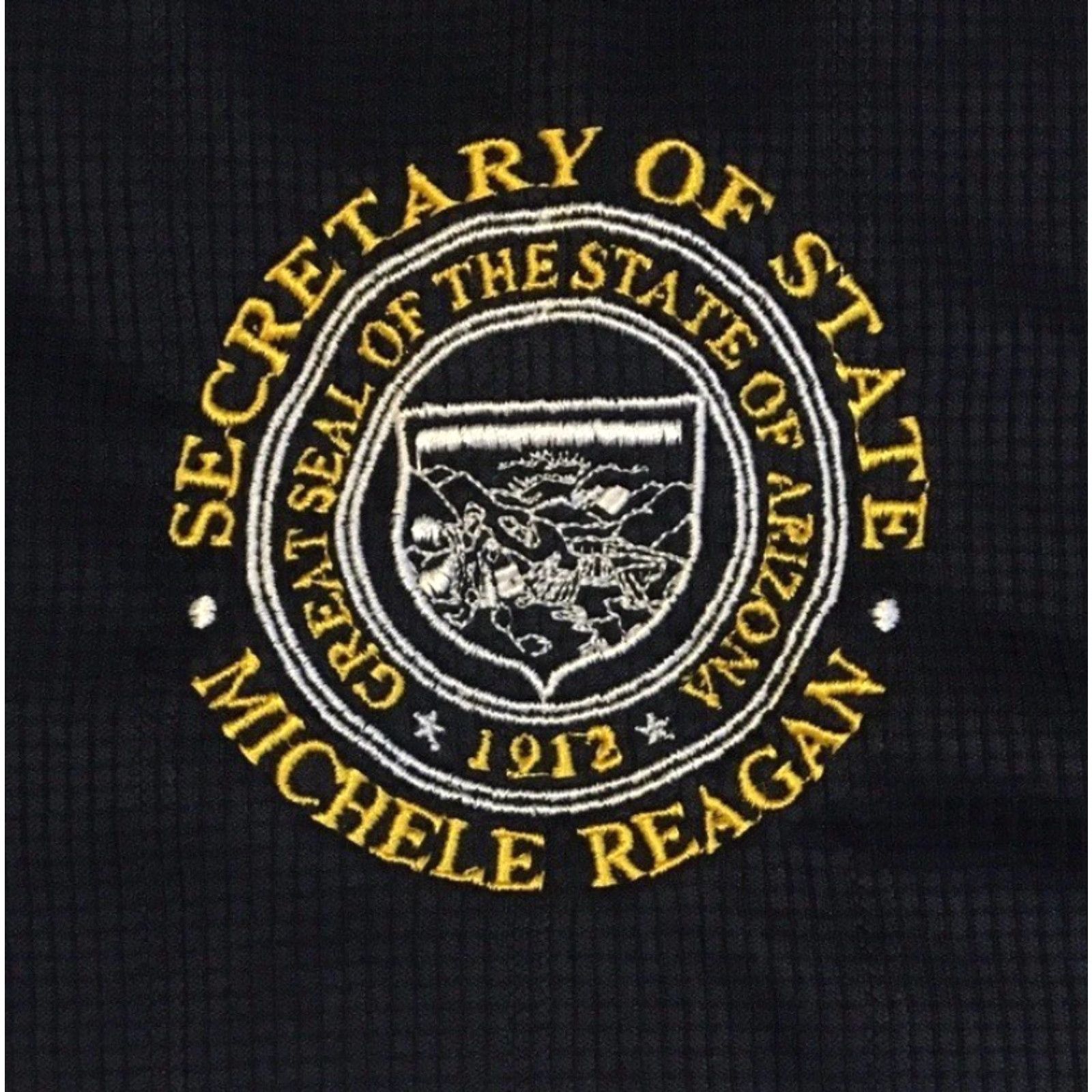 Vintage VINTAGE Michele Reagan Secretary Of State Polo Shirt XL Arizona Government Y2K 90s Blue President Shirt Men XL Size US XL / EU 56 / 4 - 2 Thumbnail
