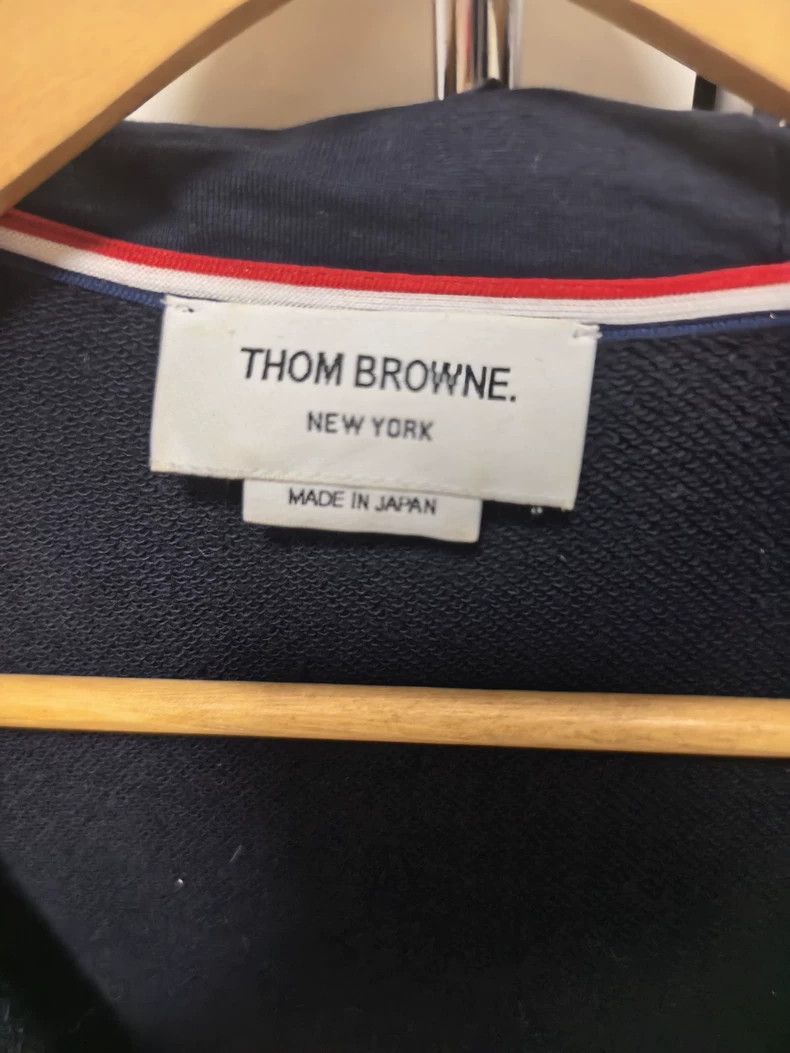 Thom Browne Thom Browne Zippered hoodie Size US L / EU 52-54 / 3 - 7 Thumbnail