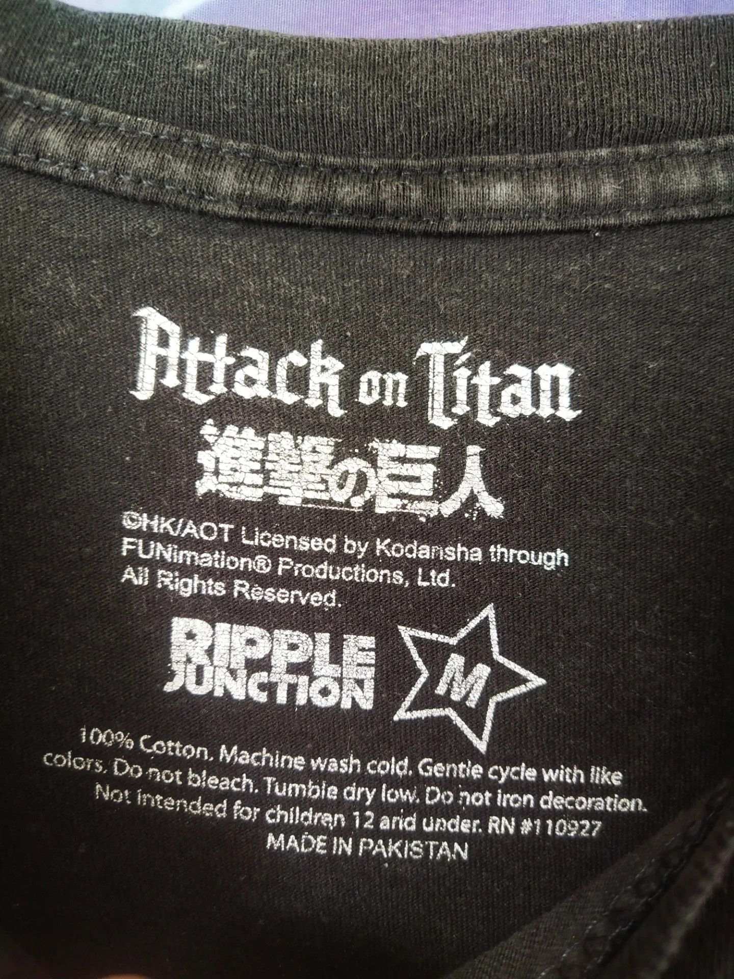 Anime Attack on Titan Sasha Hot Potato Anime Tee Size US M / EU 48-50 / 2 - 5 Thumbnail