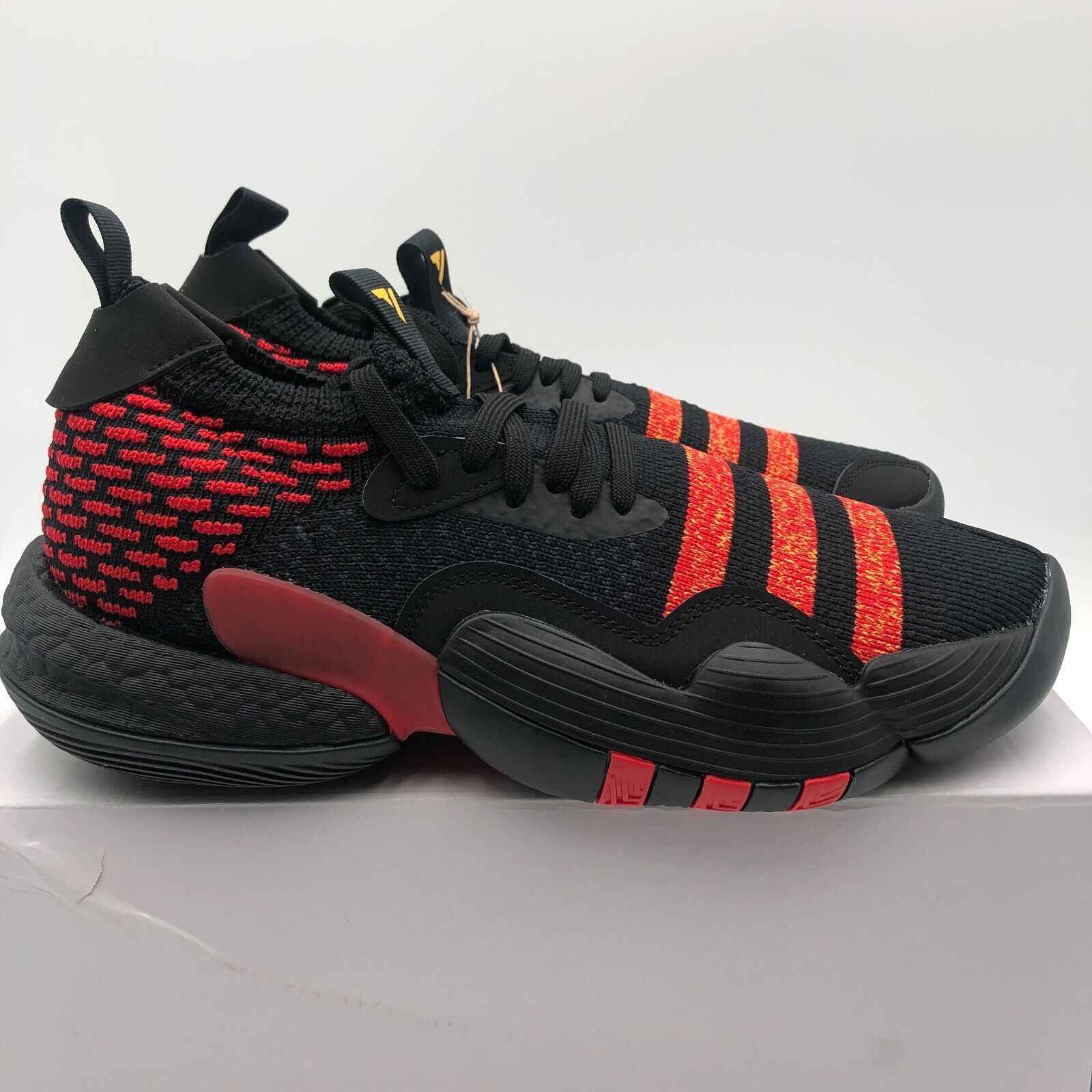Adidas Adidas Trae Young 2 Men's Size 8.5 Hawks Black Red Size US 8.5 / EU 41-42 - 10 Thumbnail