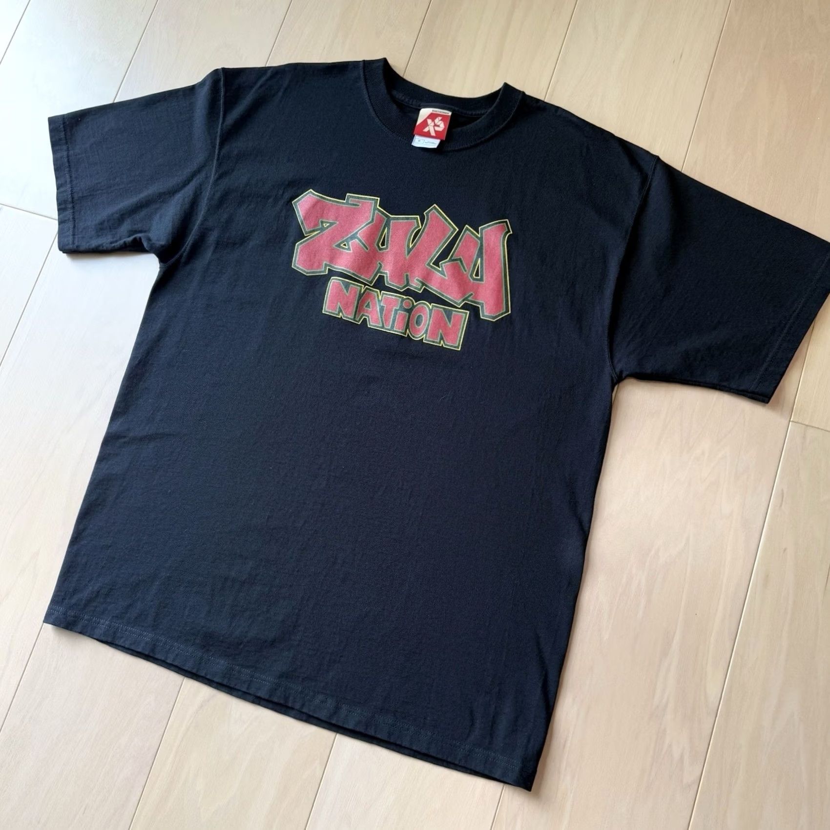 Quest VINTAGE Zulu Nation Shirt Y2K Exact Science Tribe Called Quest New York Black XL Mens Size US XL / EU 56 / 4 - 7 Thumbnail