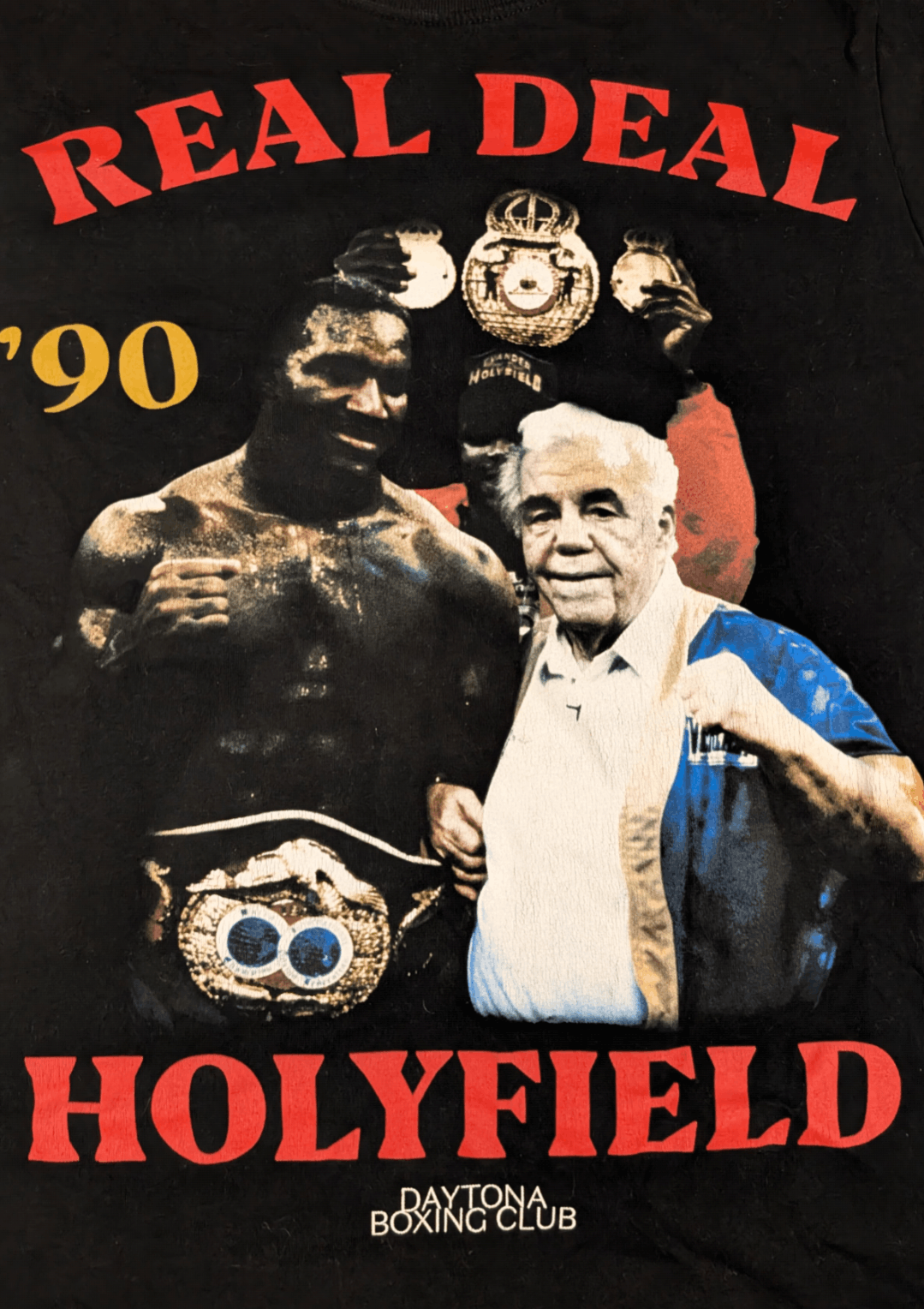Other Evander Holyfield Vintage Boxing Tee Size US M / EU 48-50 / 2 - 2 Thumbnail