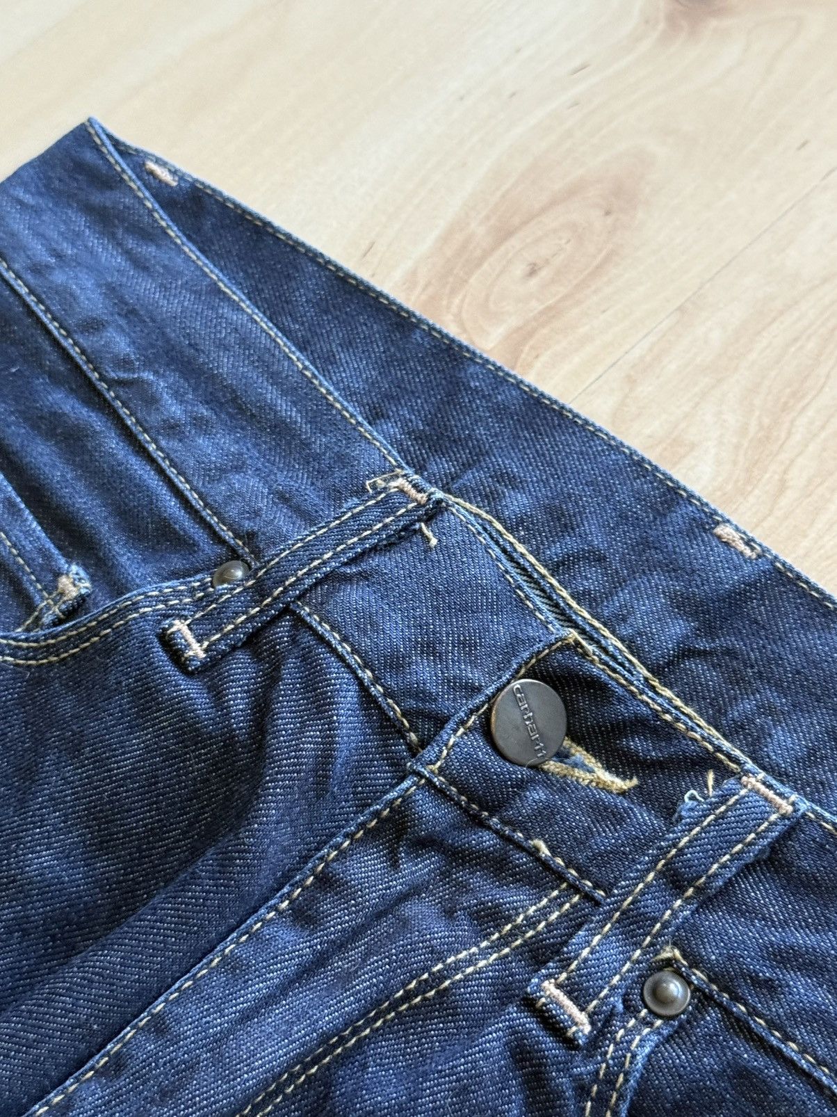 Carhartt Wip Carhartt Vicious indigo raw Denim pant jeans Size US 30 / EU 46 - 4 Thumbnail