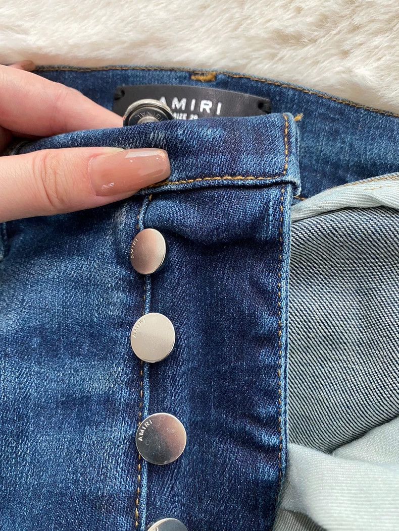 Amiri Amiri Washed blue mx2 jeans 2501-Nextarrow Size US 29 - 6 Thumbnail