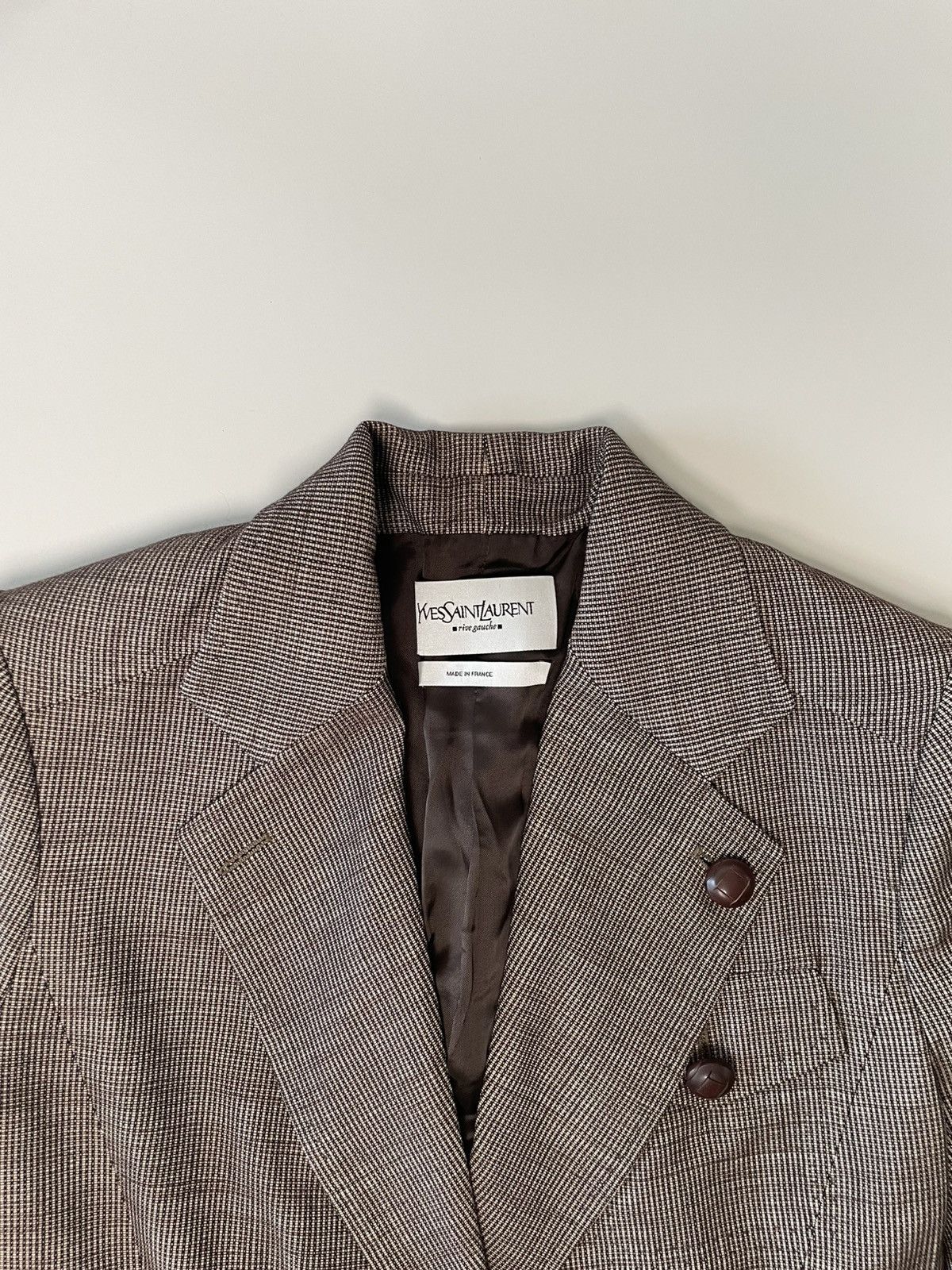 Yves Saint Laurent Yves Saint Laurent Rive Gauche by Tom Ford Lana Wool Jacket Size M / US 6-8 / IT 42-44 - 2 Thumbnail