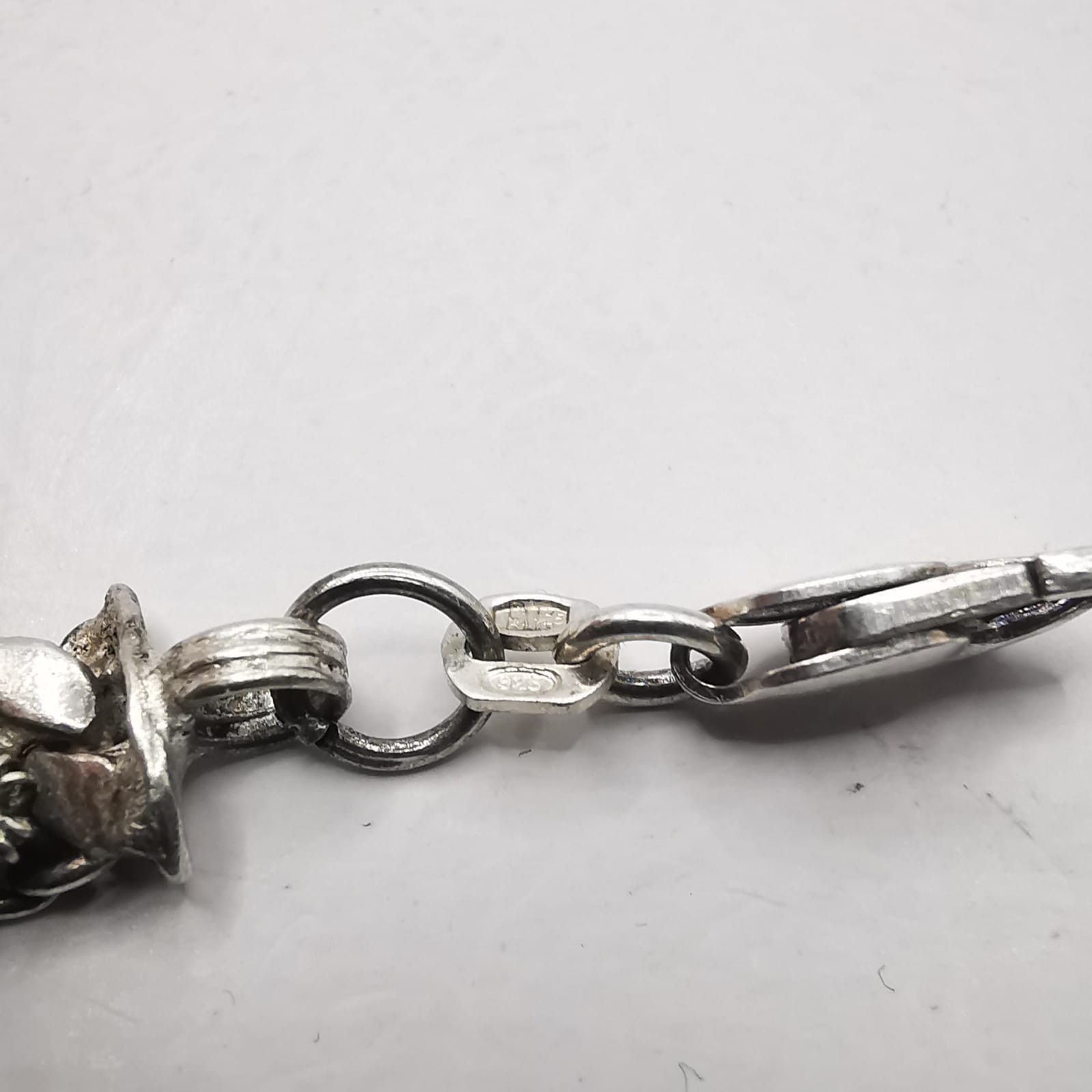 Sterling Silver Vintage Bracelet Jewelry,925 Sterling Silver 12,67g Size ONE SIZE - 5 Thumbnail