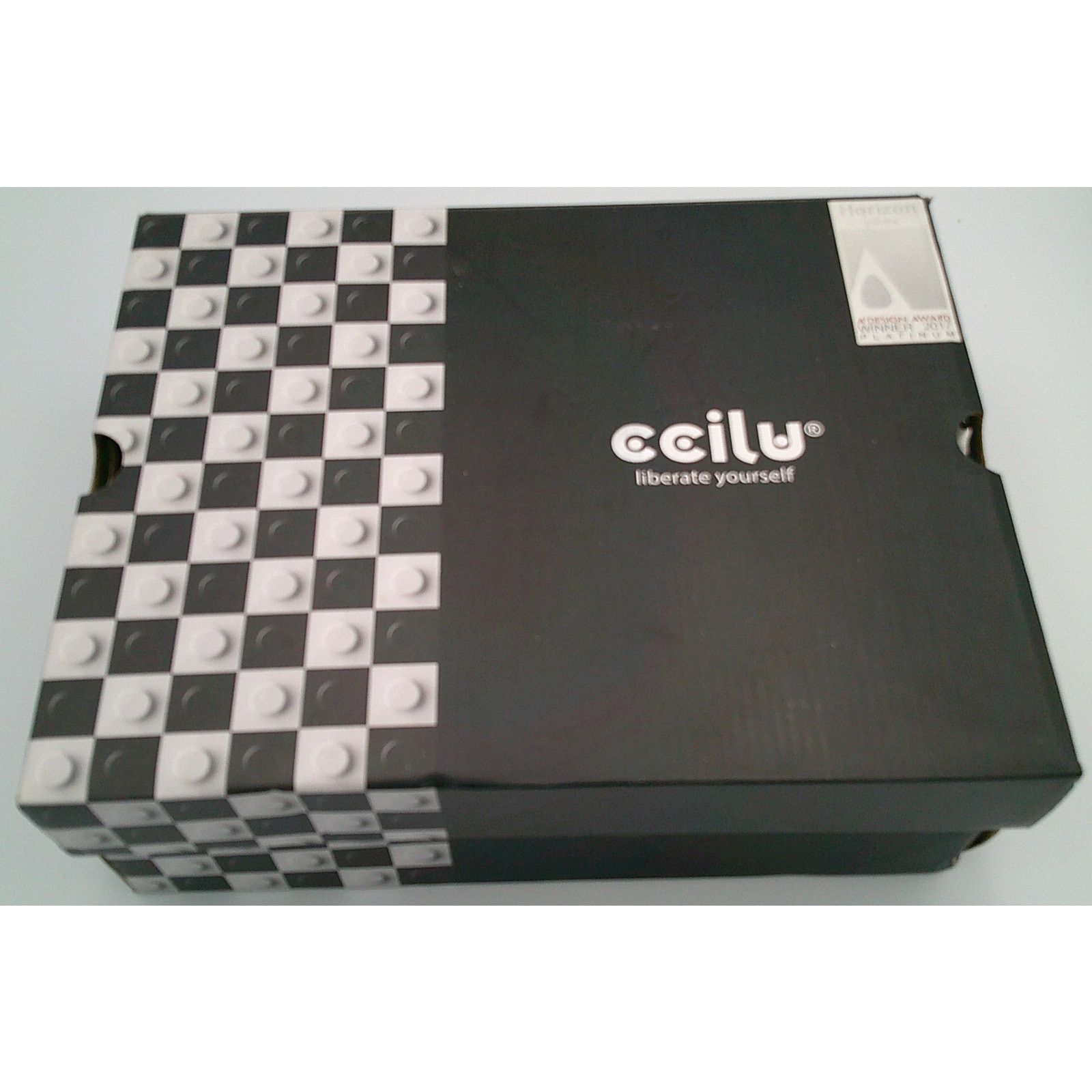 Other CCILU Horizon Check Sandal Size 8 Gray and Black Size US 8 / IT 38 - 2 Thumbnail