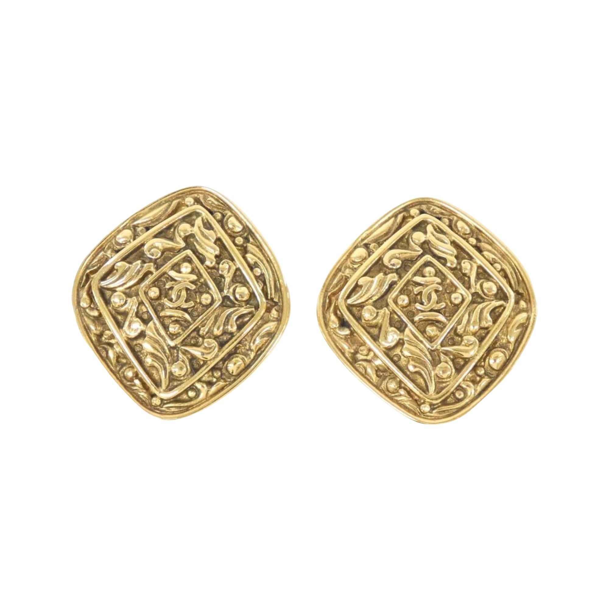 Chanel Chanel Coco Mark earring Size ONE SIZE - 1 Thumbnail