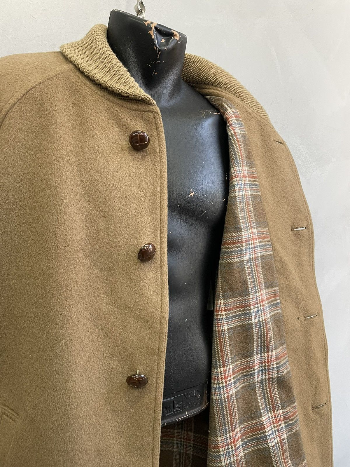 McGregor Vintage McGregor Long classic england Wool Coat 90s Italy Size US L / EU 52-54 / 3 - 10 Thumbnail