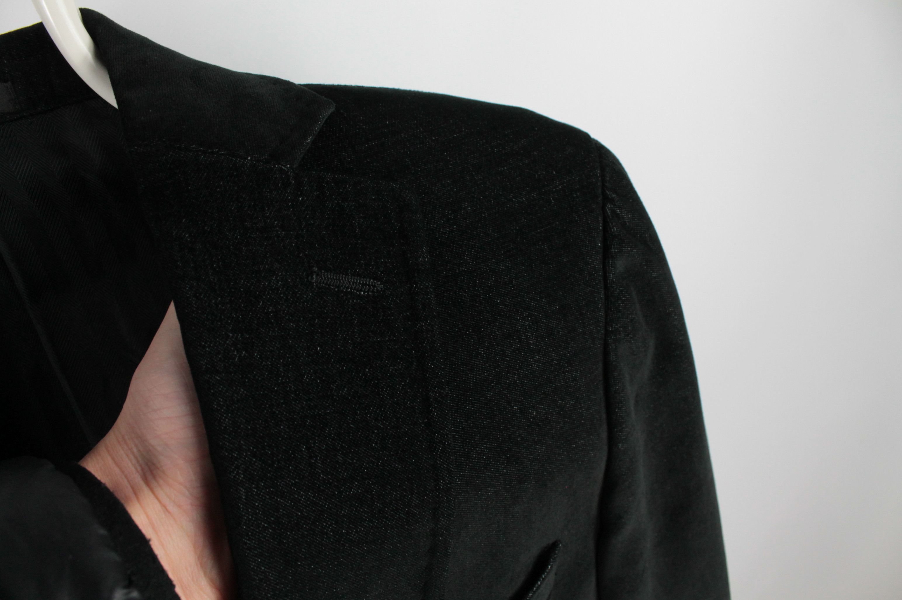 Pal Zileri Pal Zileri Sartoriale Blue Label Black Sport Coat Size 40R - 4 Thumbnail