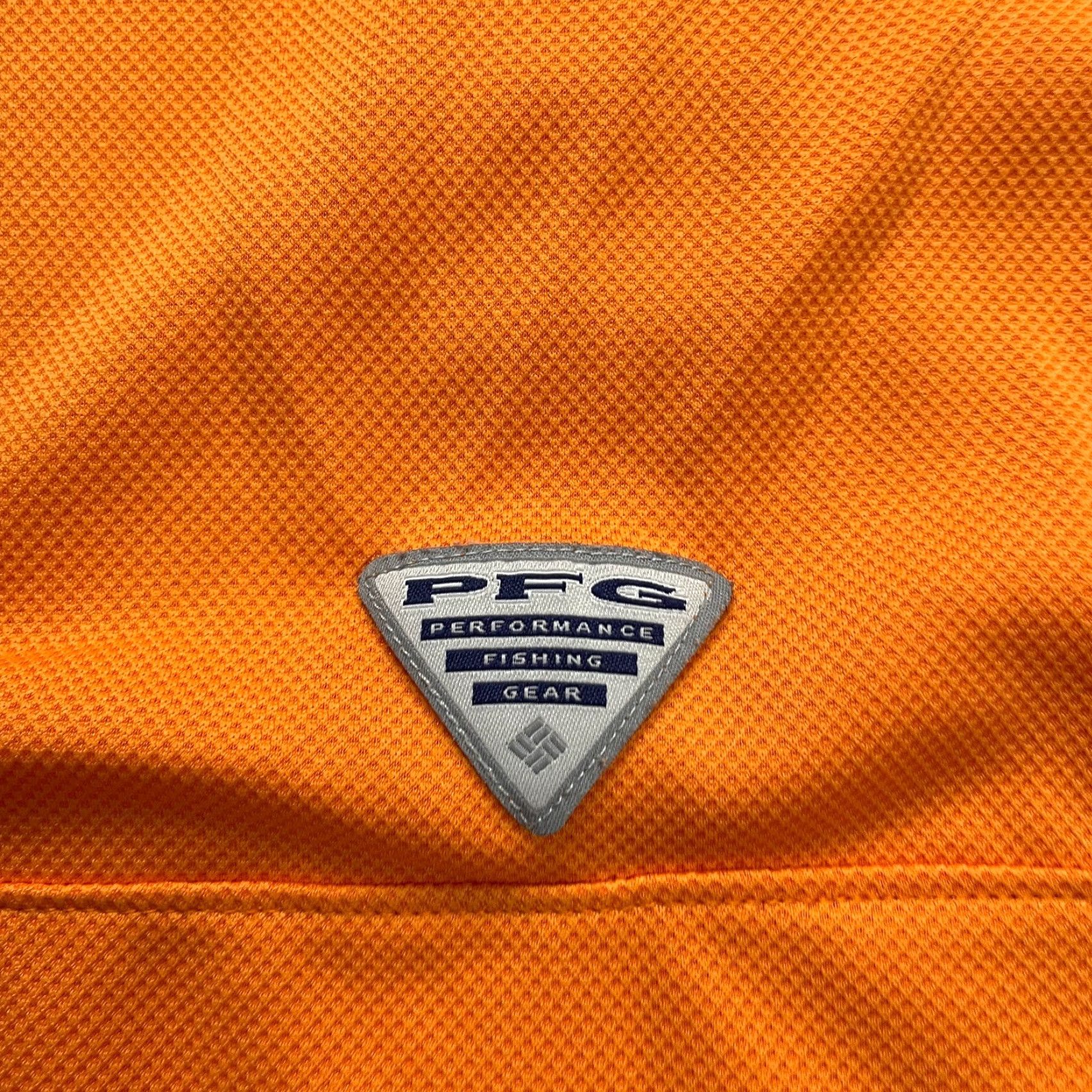Vintage Columbia Shirt XL Orange PFG Omni Shade Perfect Cast Polo Classic Mens Size US XL / EU 56 / 4 - 5 Thumbnail